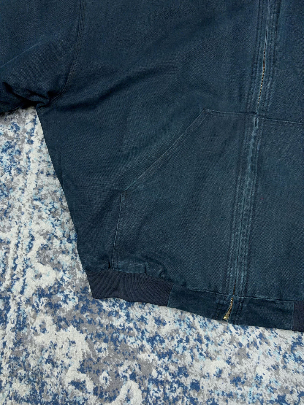 Vintage WearGuard Insulated Hooded Workwear Bomber Jacket Size XL