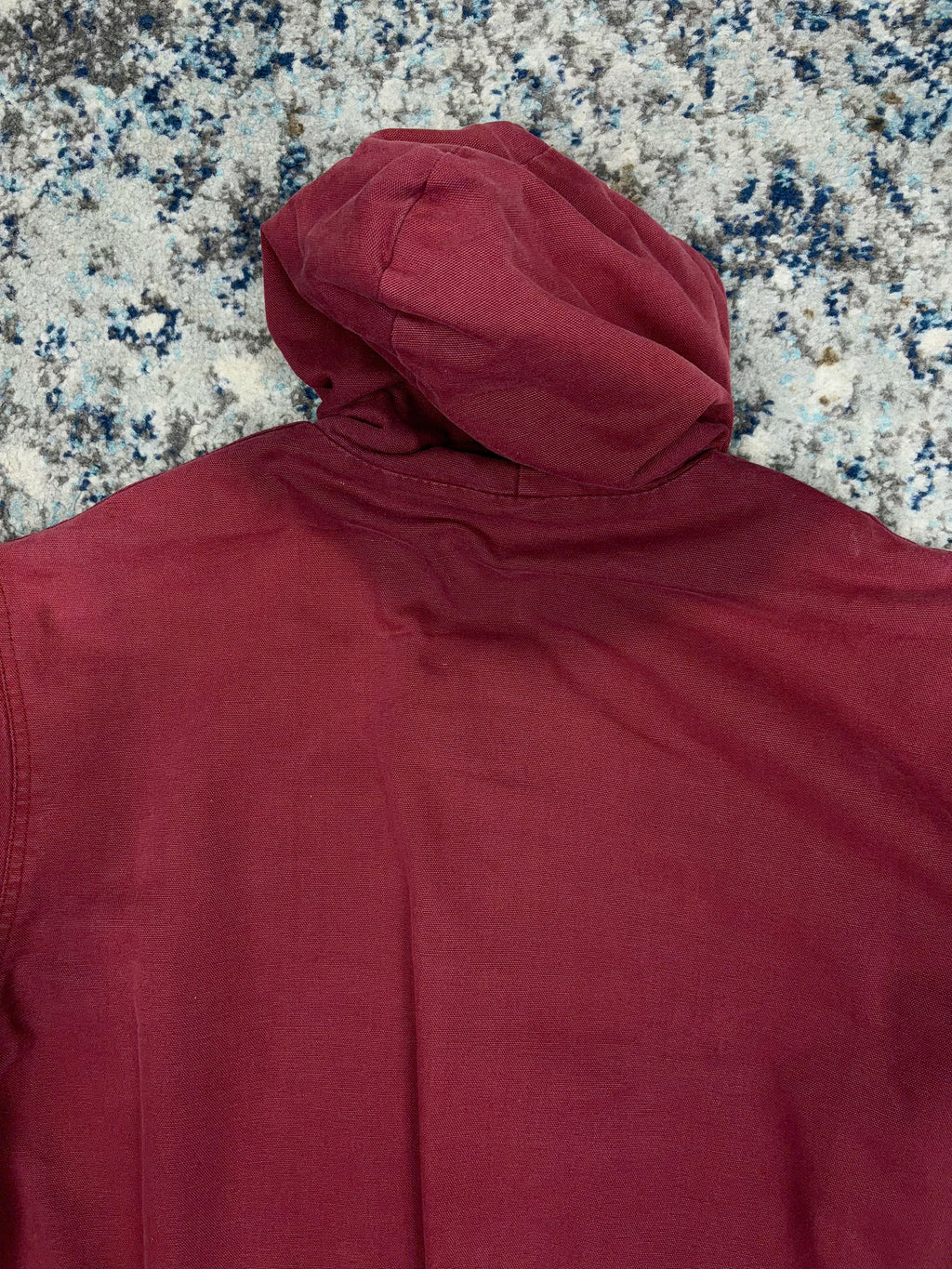 Vintage Hired Hand Thermal Lined Hooded Workwear Bomber Jacket Size XL