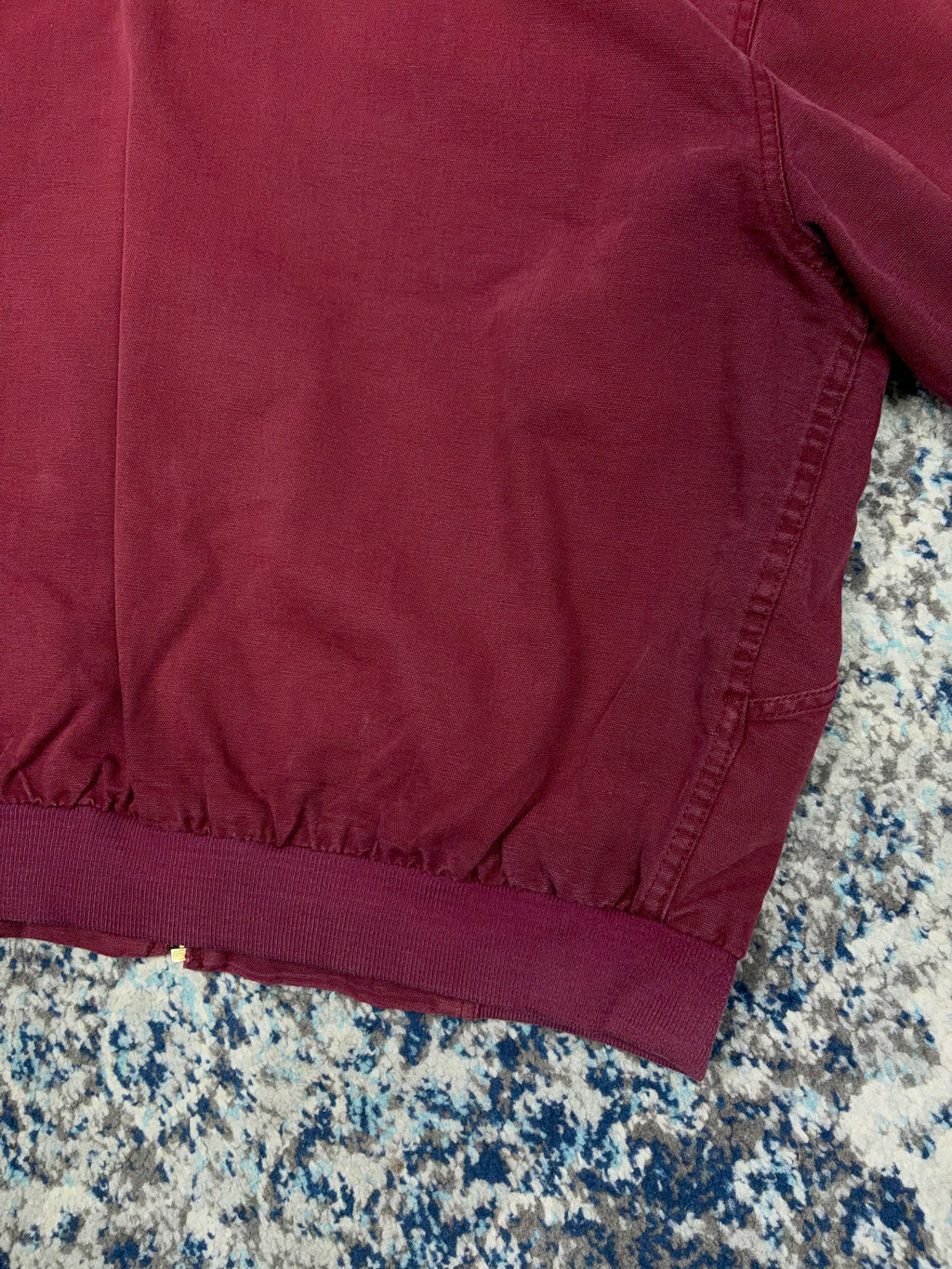 Vintage Hired Hand Thermal Lined Hooded Workwear Bomber Jacket Size XL