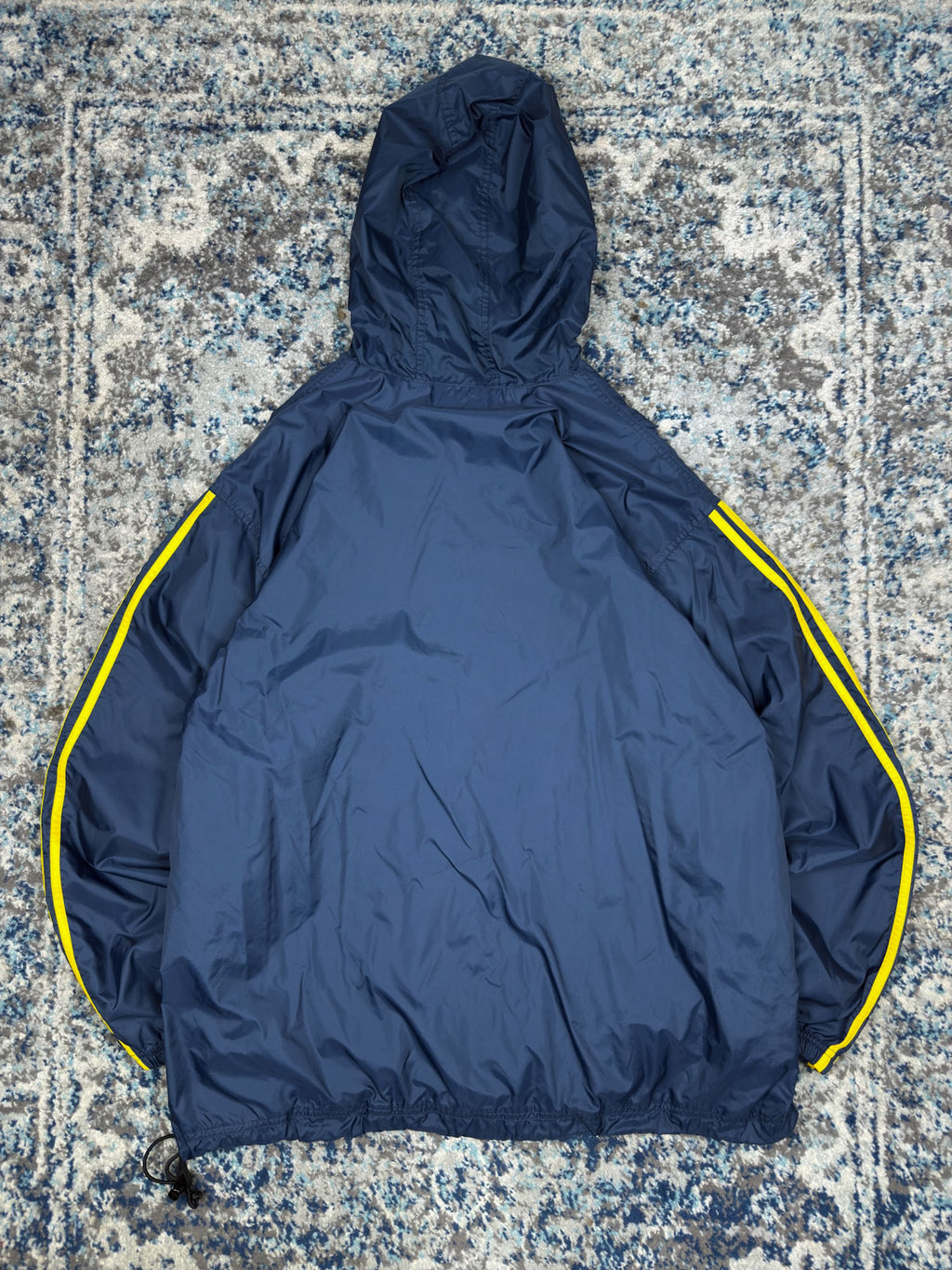 Vintage Adidas 1/2 Zip Pullover Anorak Windbreaker Jacket Size XL