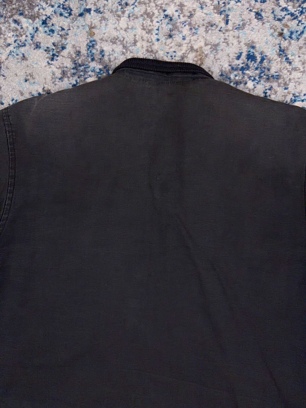 Vintage Y2K Quiksilver Quilted Lined Canvas Full Zip Jacket Size Medium