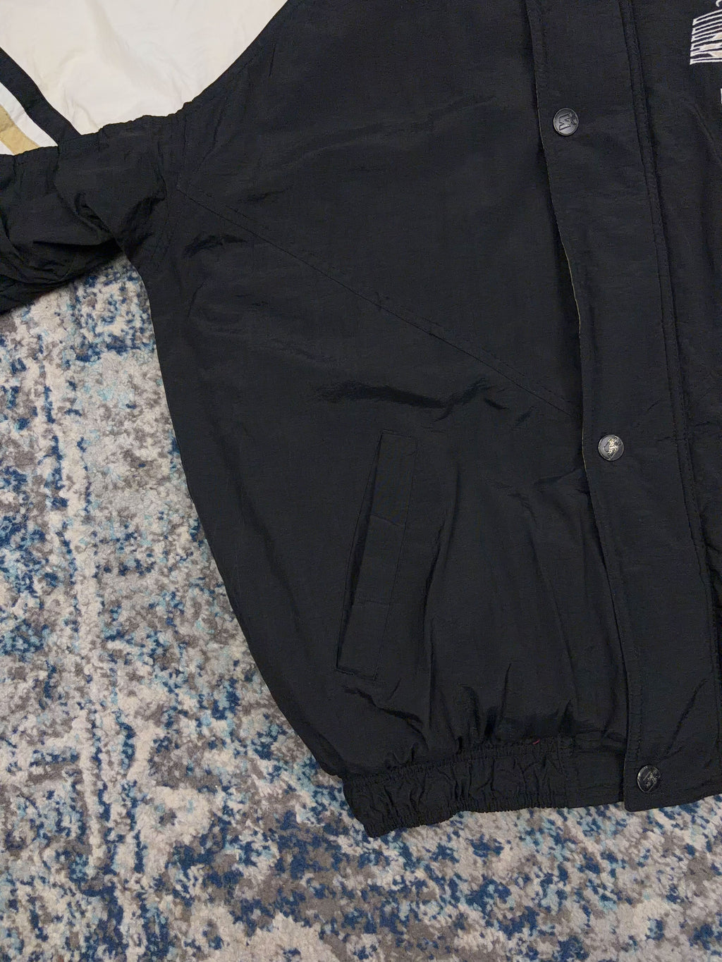 Vintage 90s Purdue Boilermakers NCAA Embroidered Starter Jacket Size Medium