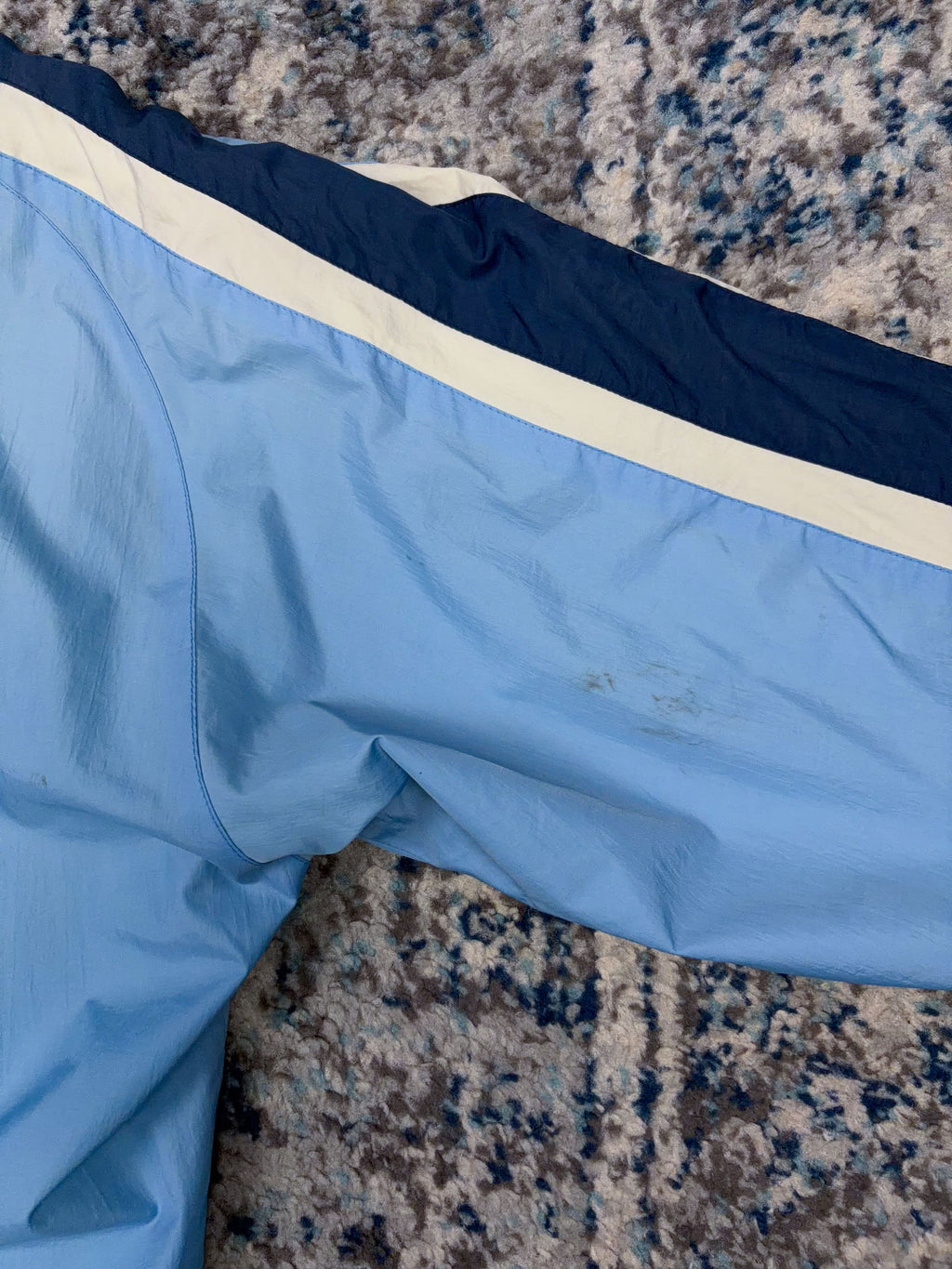 Vintage 90s UNC Tarheels NCAA Starter Windbreaker Jacket Size Medium