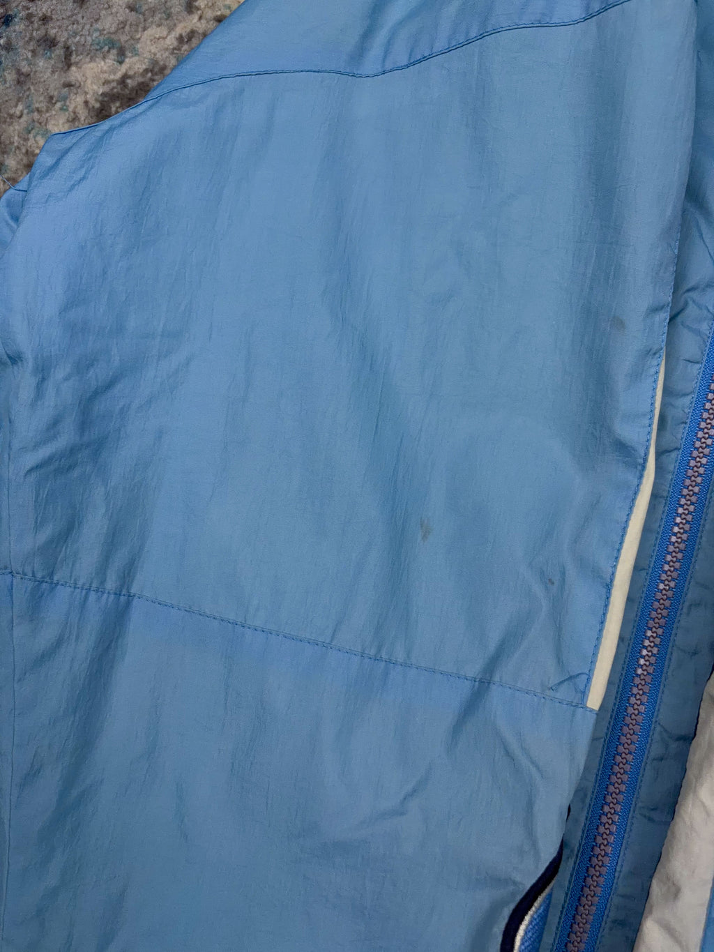 Vintage 90s UNC Tarheels NCAA Starter Windbreaker Jacket Size Medium