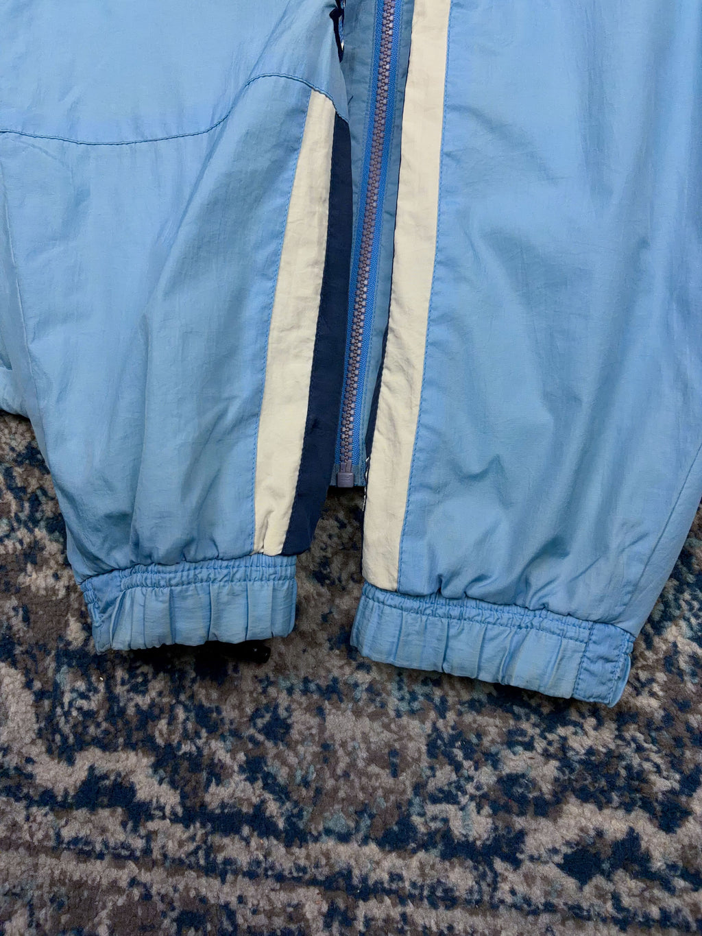 Vintage 90s UNC Tarheels NCAA Starter Windbreaker Jacket Size Medium