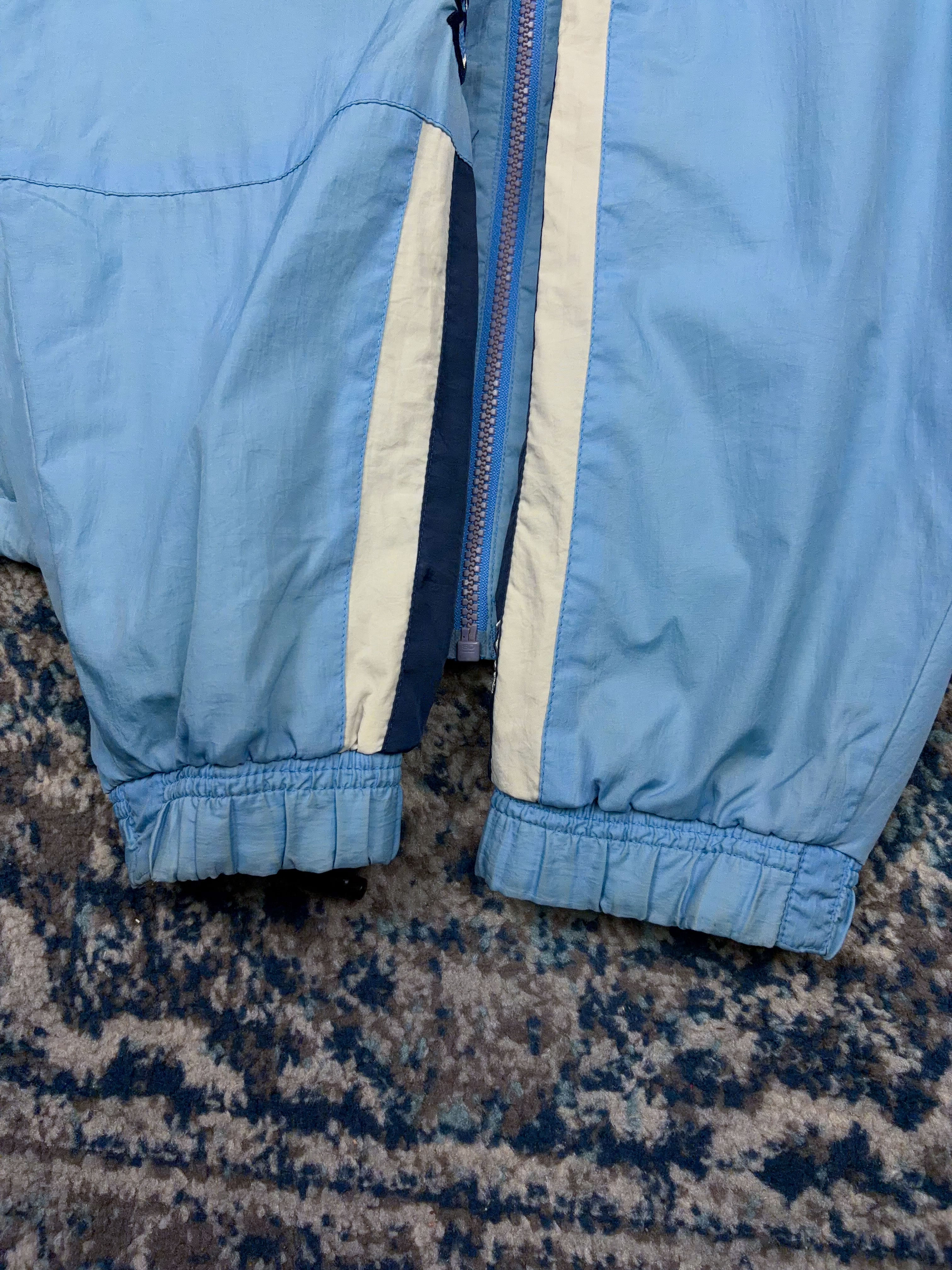 Vintage 90s UNC Tarheels NCAA Starter Windbreaker Jacket Size Medium