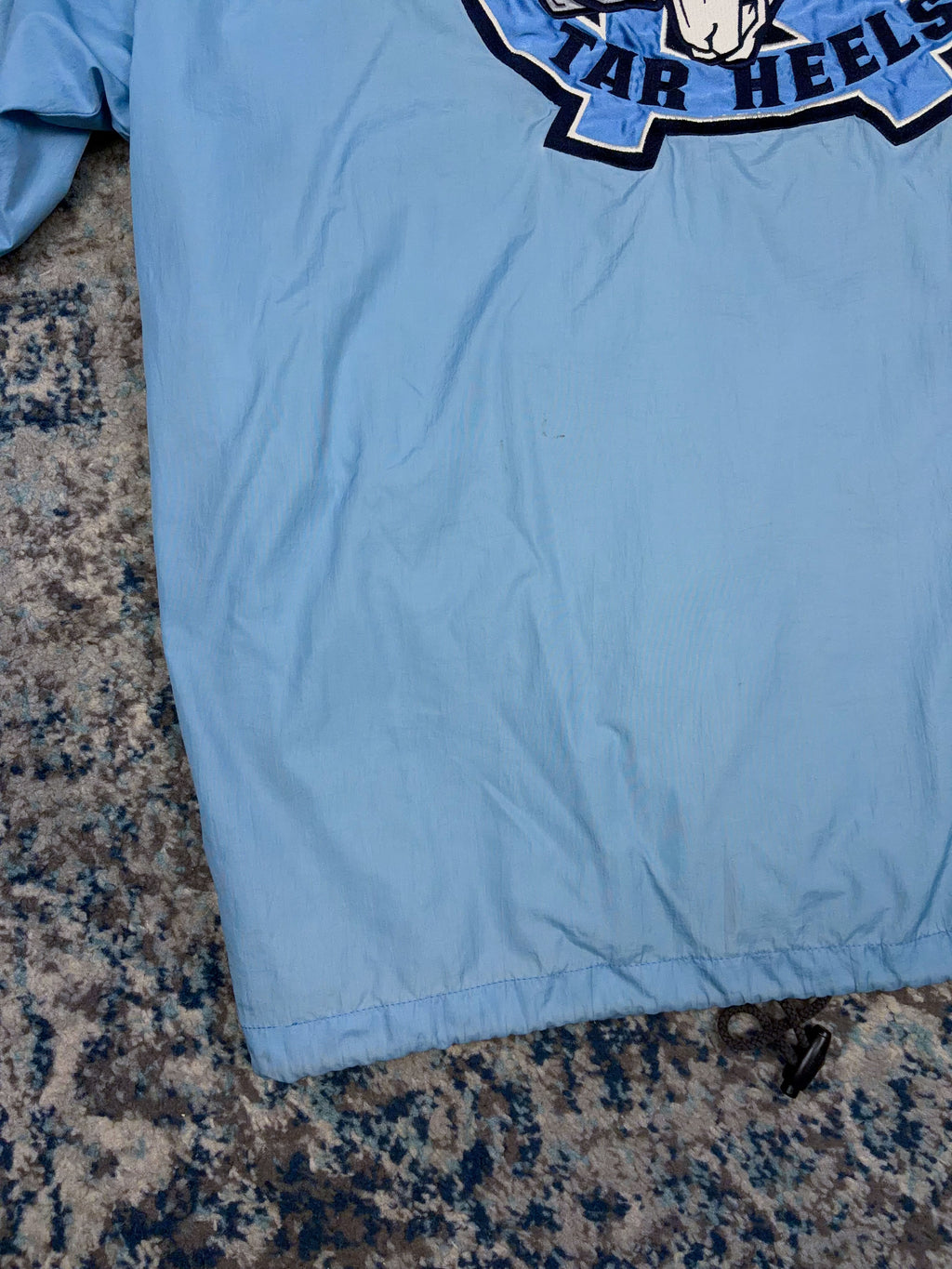 Vintage 90s UNC Tarheels NCAA Starter Windbreaker Jacket Size Medium