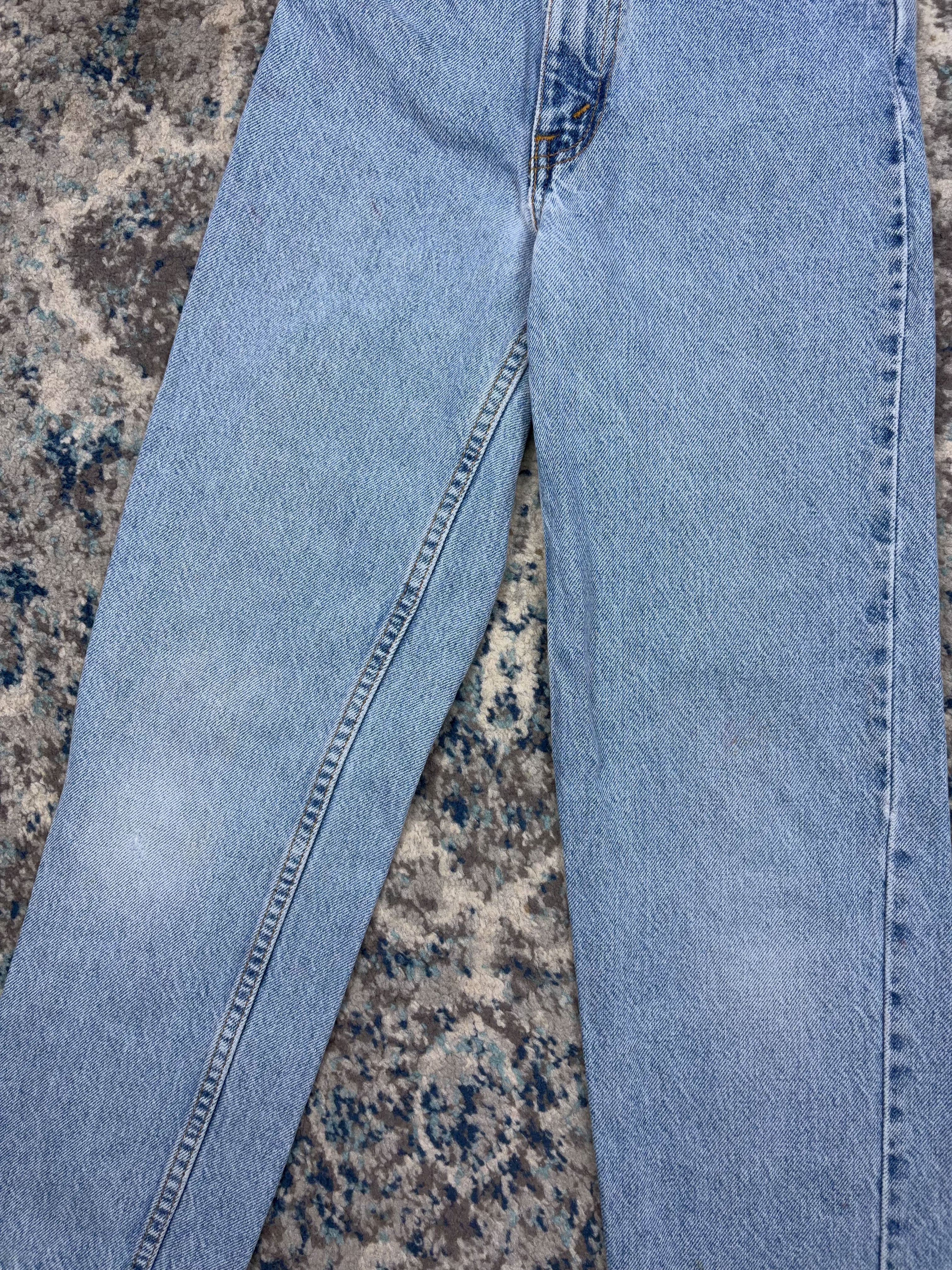 Vintage Levis 550 Orange Tab Slim Fit Medium Wash Pants Size 22 YOUTH