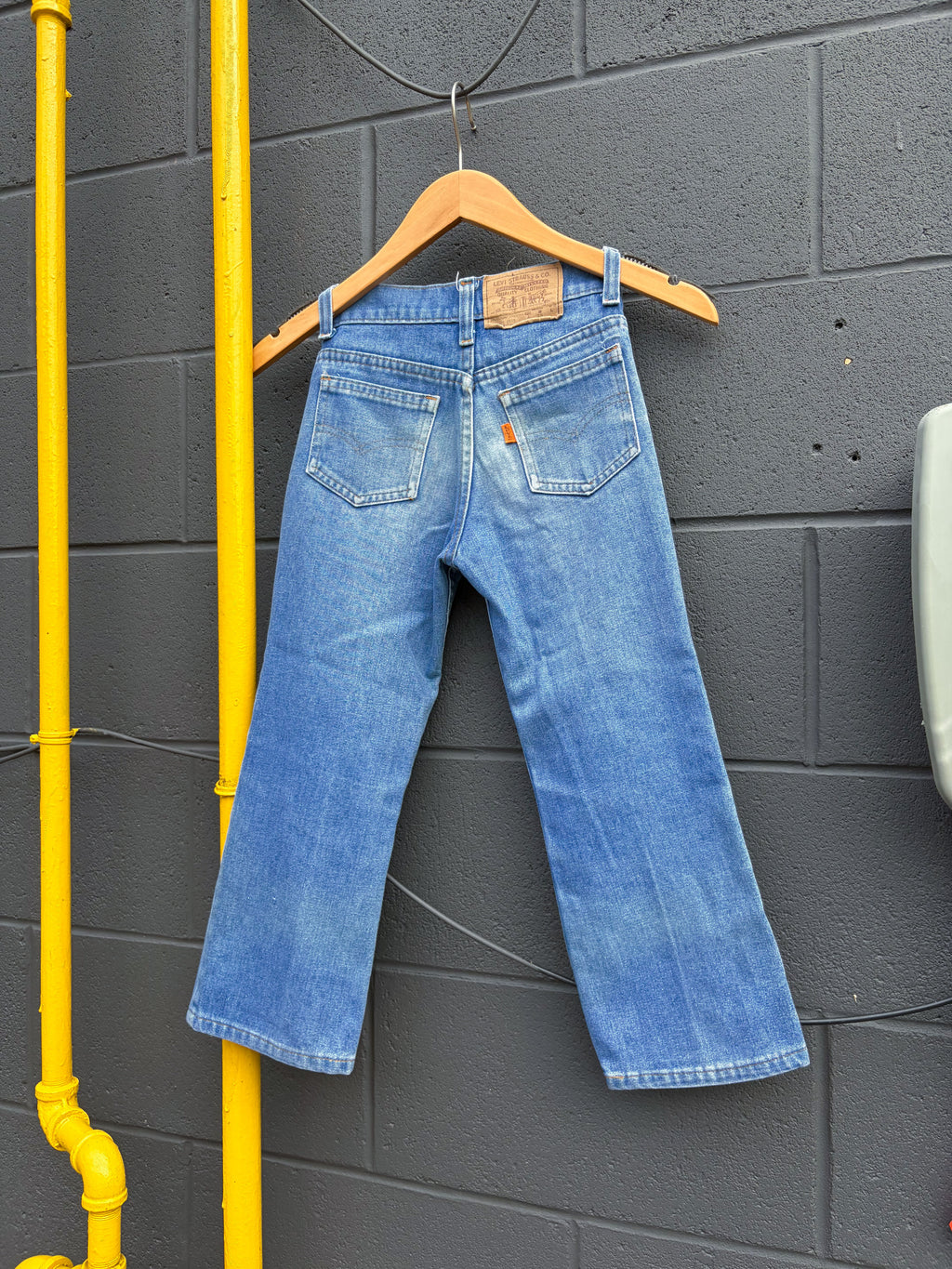 Vintage Levis Orange Tab Medium Wash Denim Pants Size 22 YOUTH