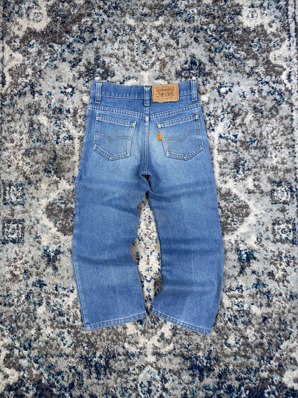 Vintage Levis Orange Tab Medium Wash Denim Pants Size 22 YOUTH