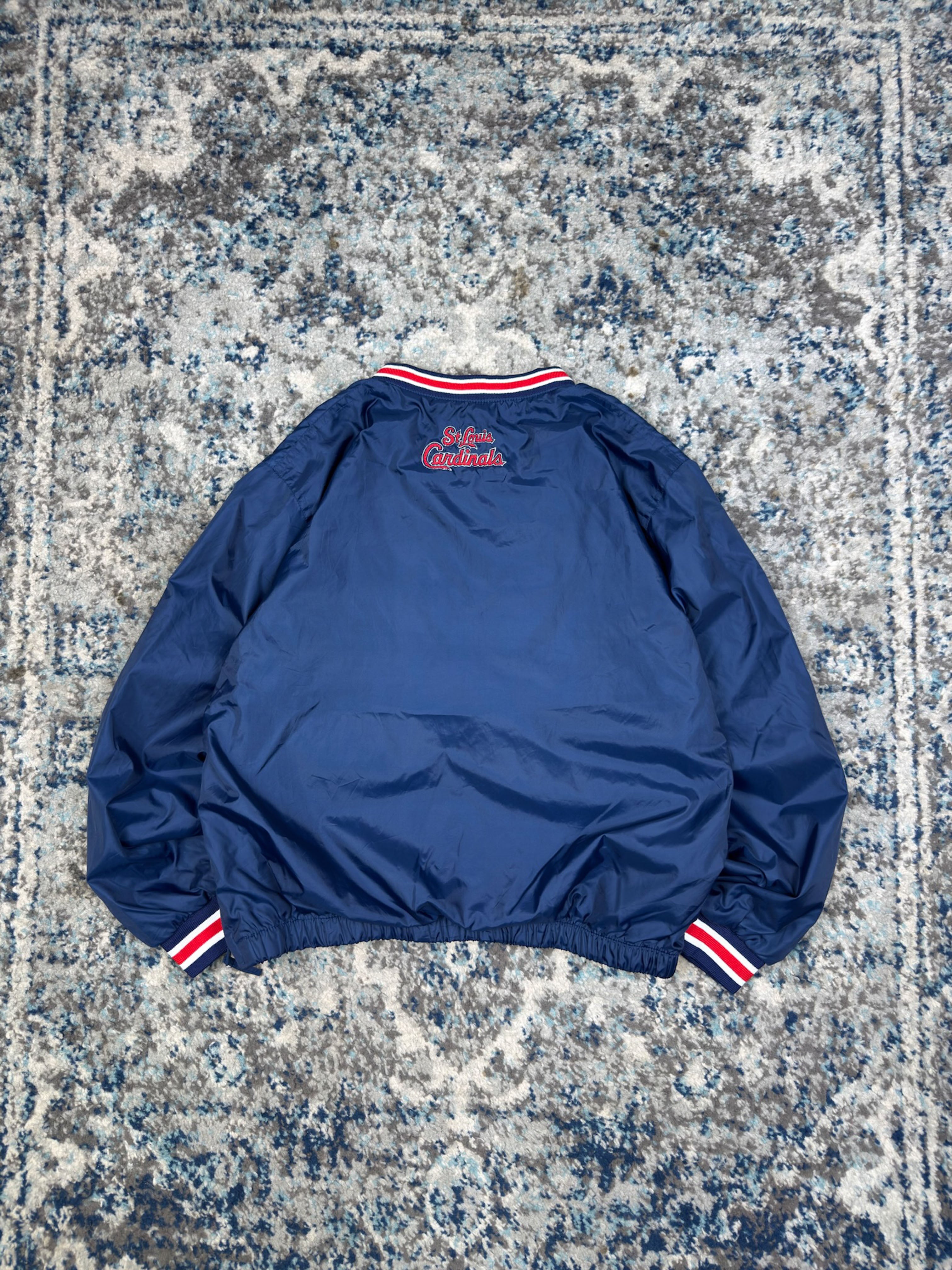 Vintage Arizona Cardinals MLB Embroidered Windbreaker Jacket Size YOUTH L