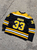 Vintage Zdeno Chara #33 Boston Bruins NHL Hockey Jersey Size YOUTH L