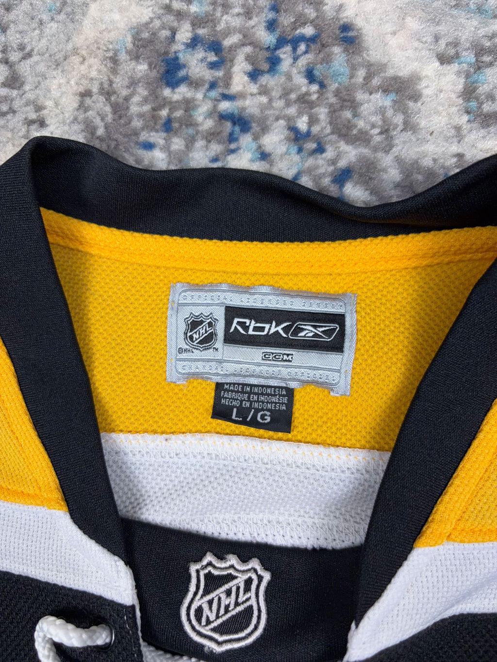 Vintage Zdeno Chara #33 Boston Bruins NHL Hockey Jersey Size YOUTH L