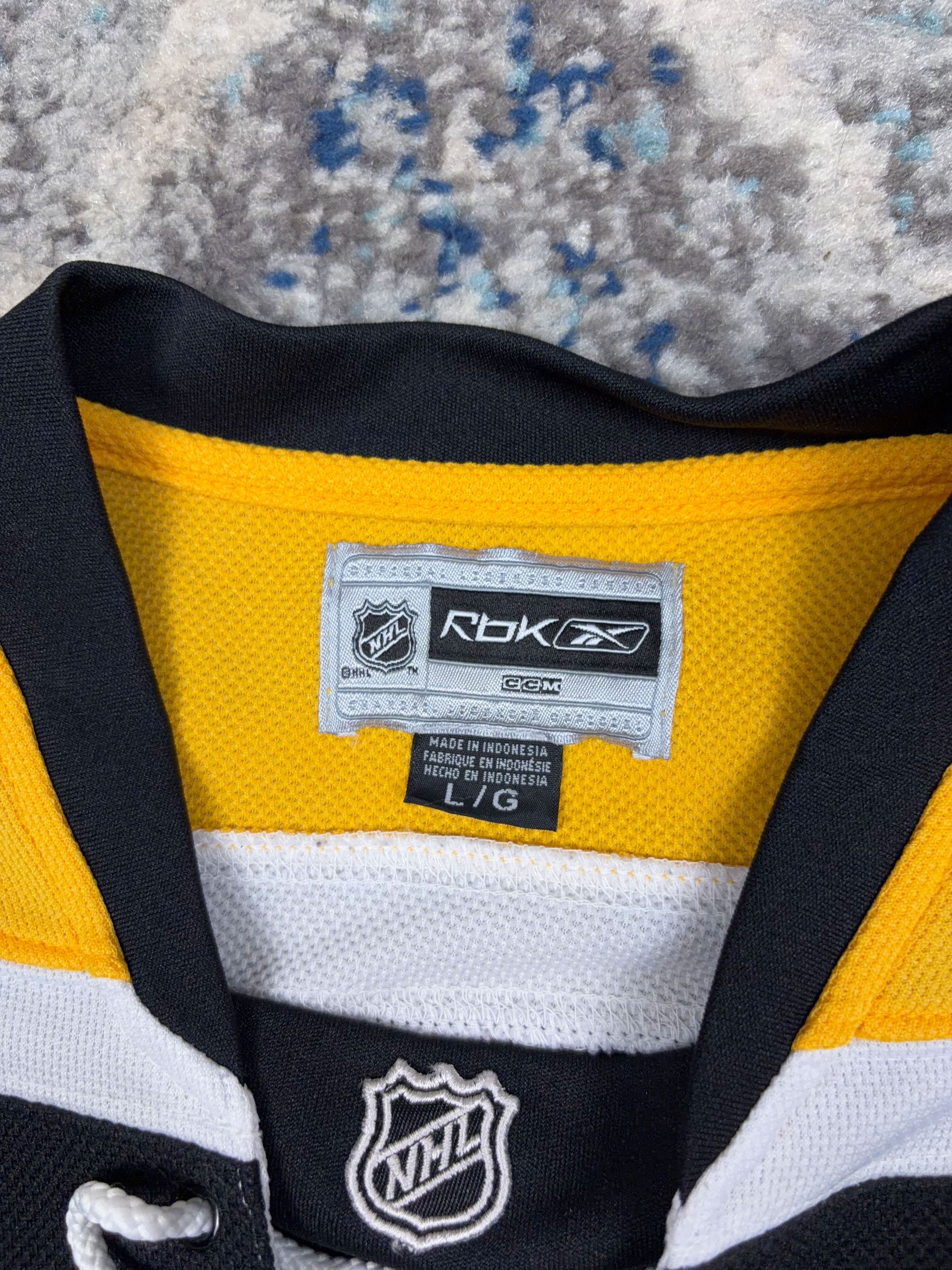 Vintage Zdeno Chara #33 Boston Bruins NHL Hockey Jersey Size YOUTH L