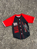 Vintage Star Wars Darth Maul Embroidered Baseball Jersey Size YOUTH 6/7