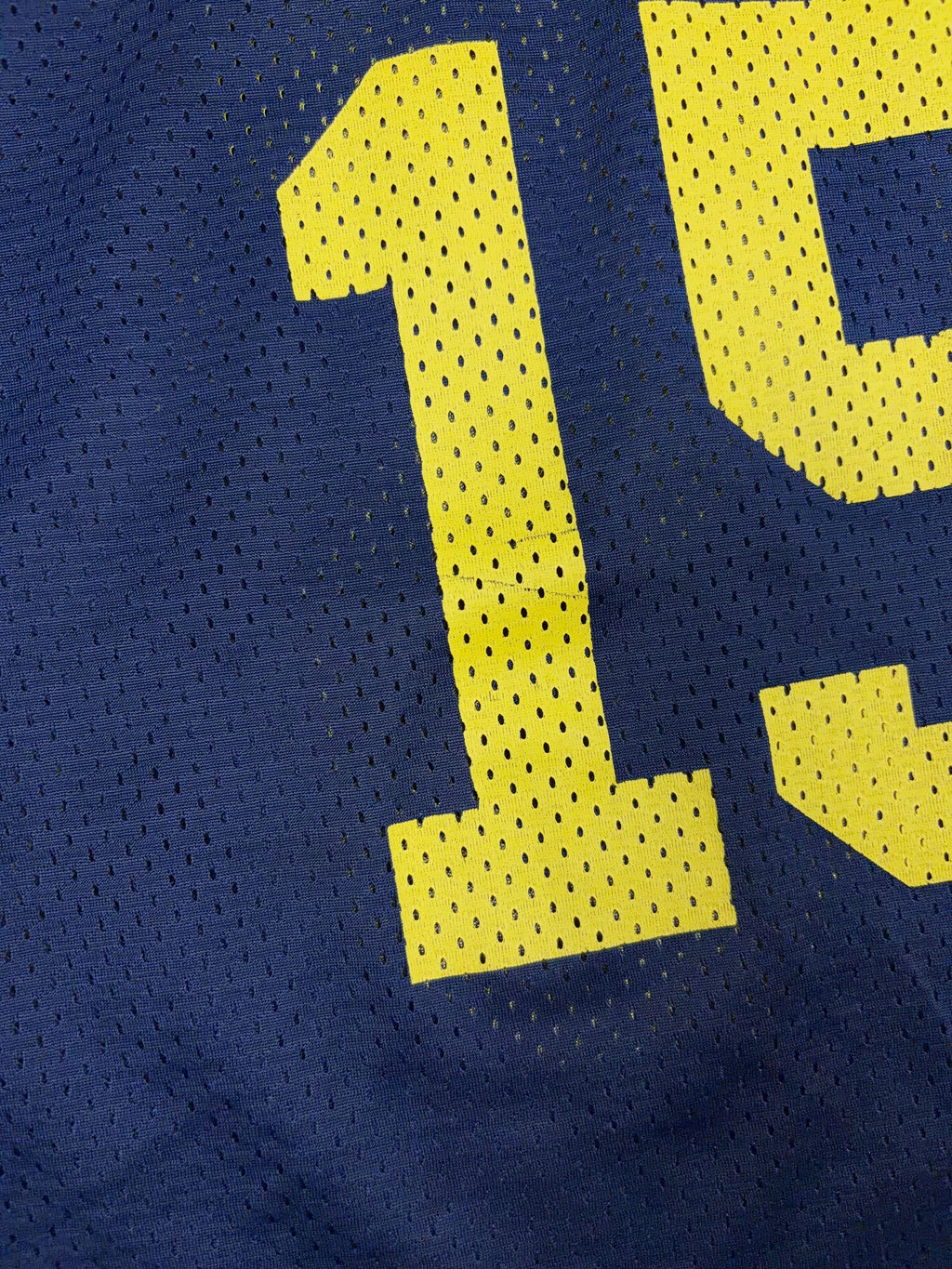 Vintage Michigan Wolverines #15 NCAA Nike Football Jersey Size YOUTH 5