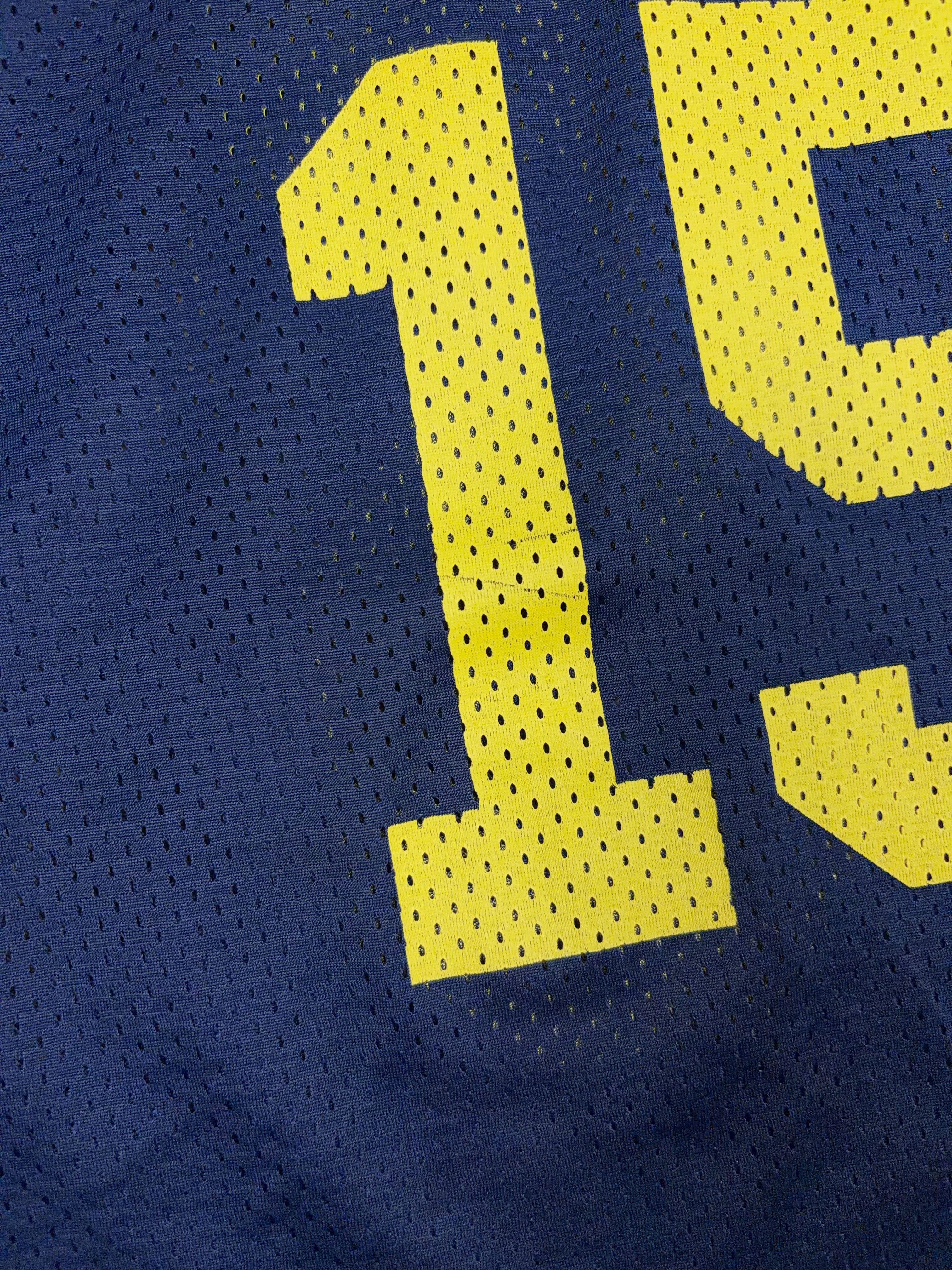 Vintage Michigan Wolverines #15 NCAA Nike Football Jersey Size YOUTH 5