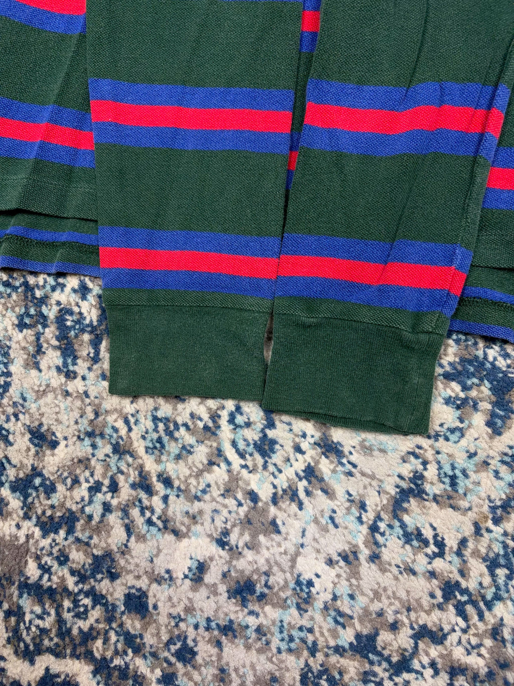 Vintage Polo Ralph Lauren Embroidered Pony 1/4 Button Up Shirt Sz YOUTH M