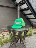 Vintage 80s/90s Quaker State Racing Nascar Trucker Snapback Hat OSFA