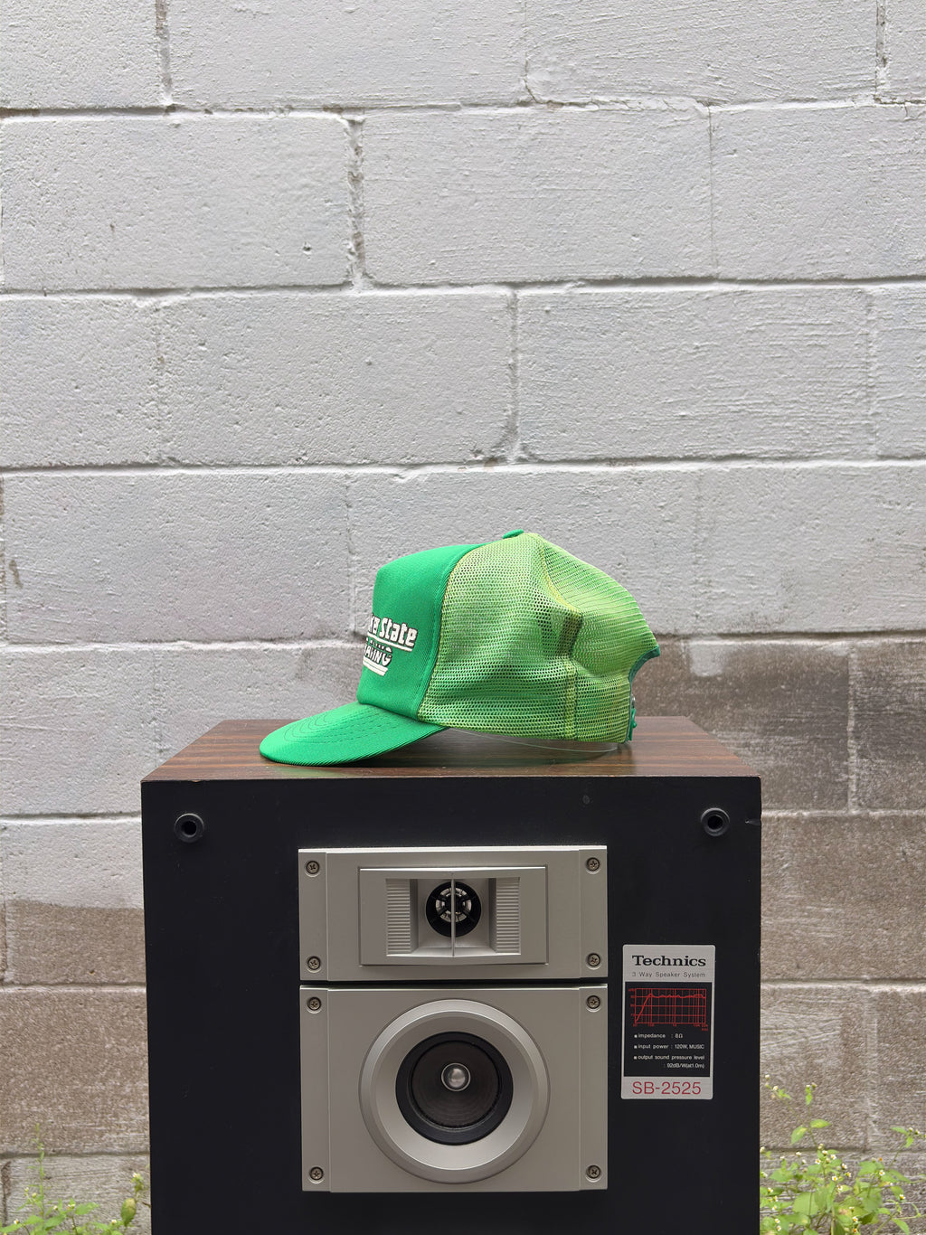 Vintage 80s/90s Quaker State Racing Nascar Trucker Snapback Hat OSFA