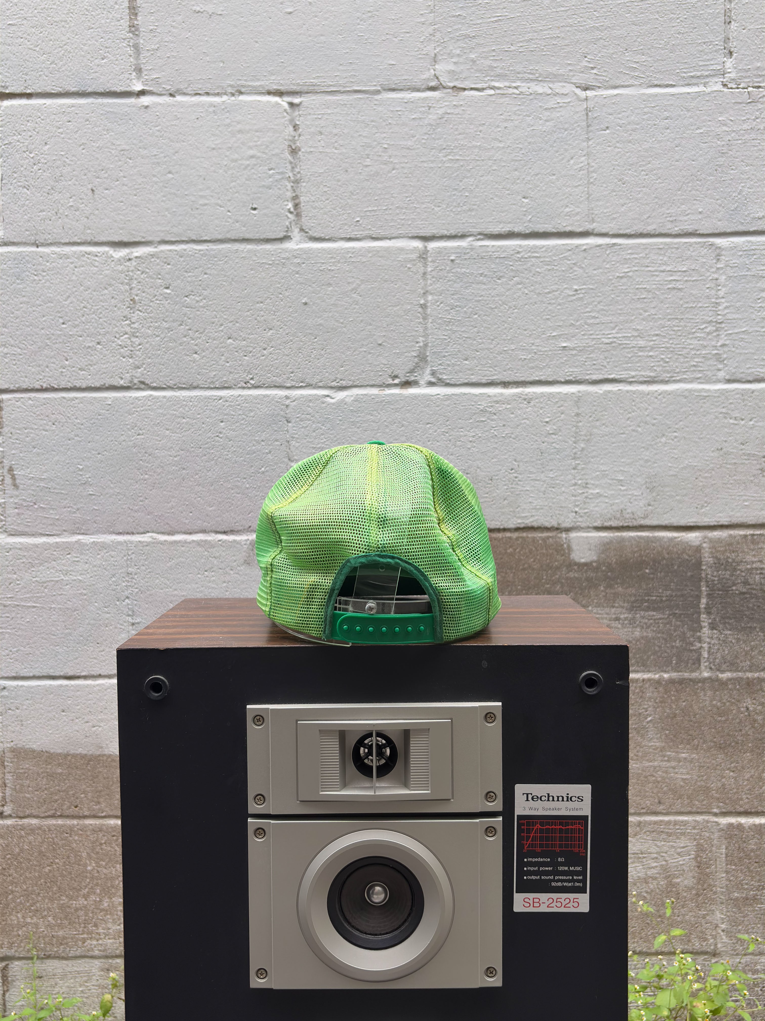 Vintage 80s/90s Quaker State Racing Nascar Trucker Snapback Hat OSFA