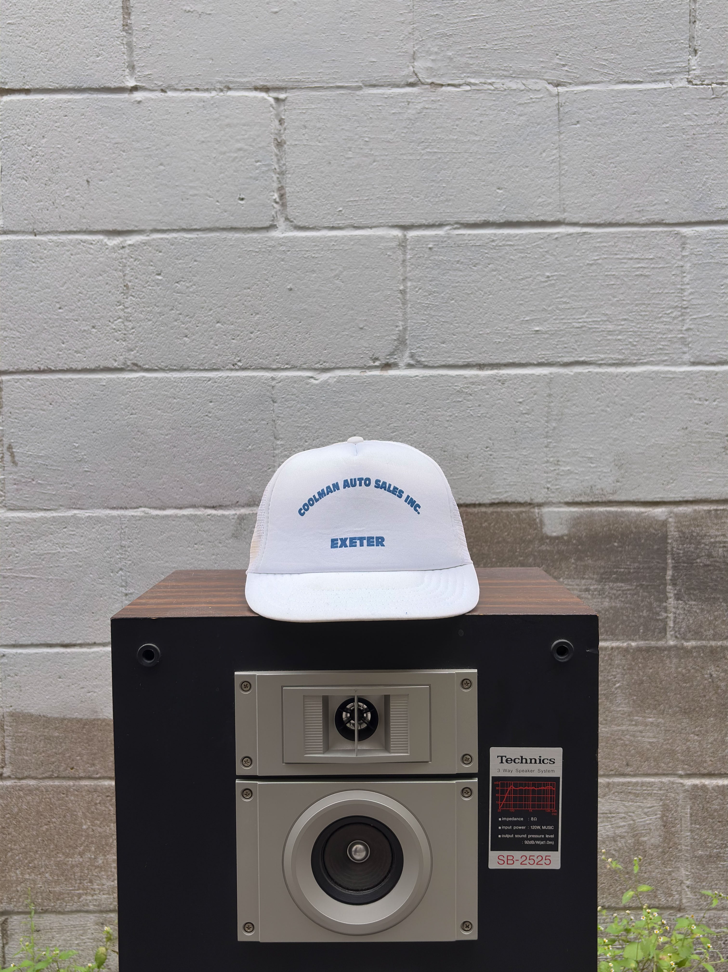 Vintage Coolman Auto Sales Exeter Trucker Snapback Hat OSFA