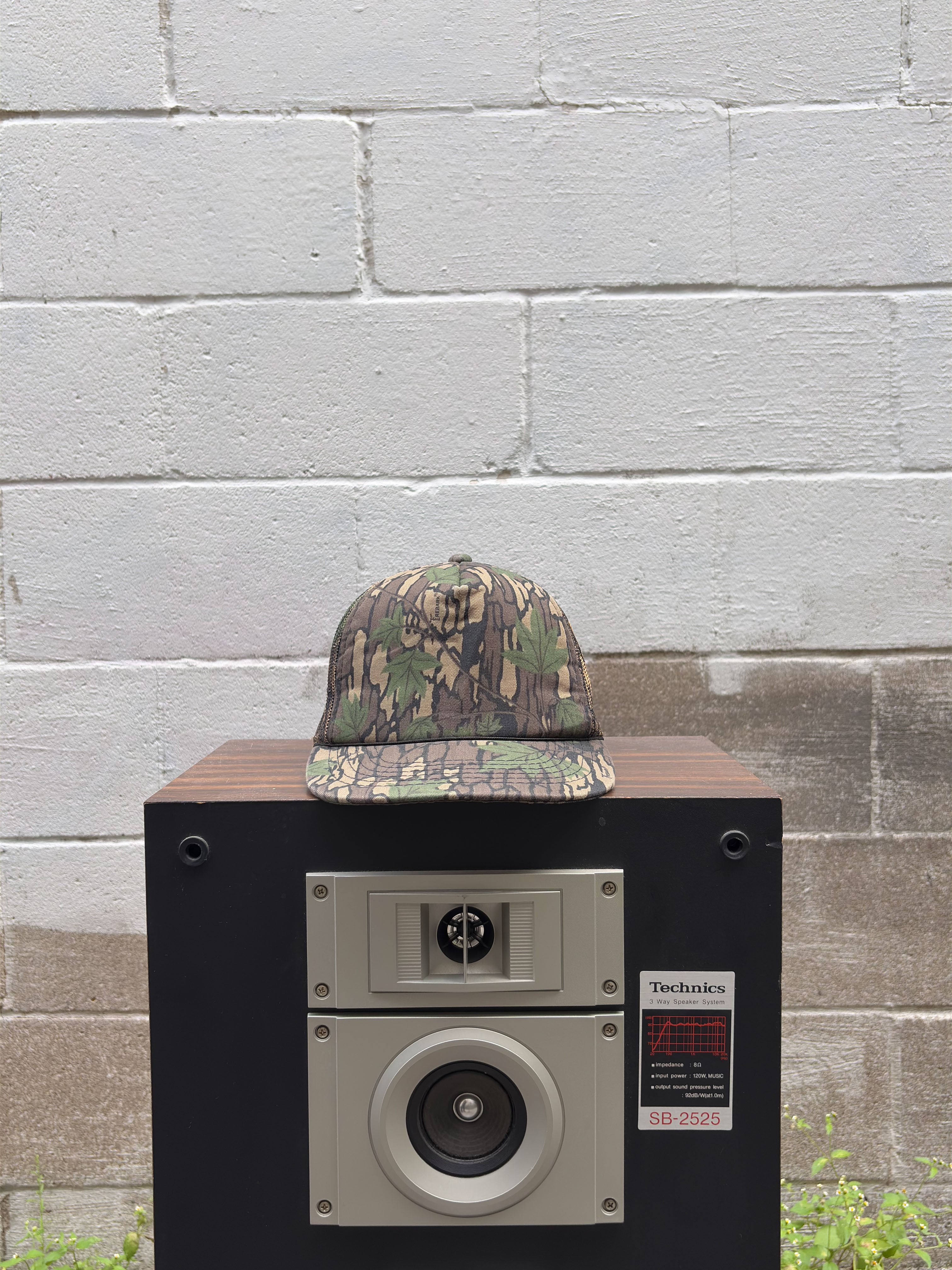 Vintage Trebark Hunting Camo Trucker Snapback Hat OSFA