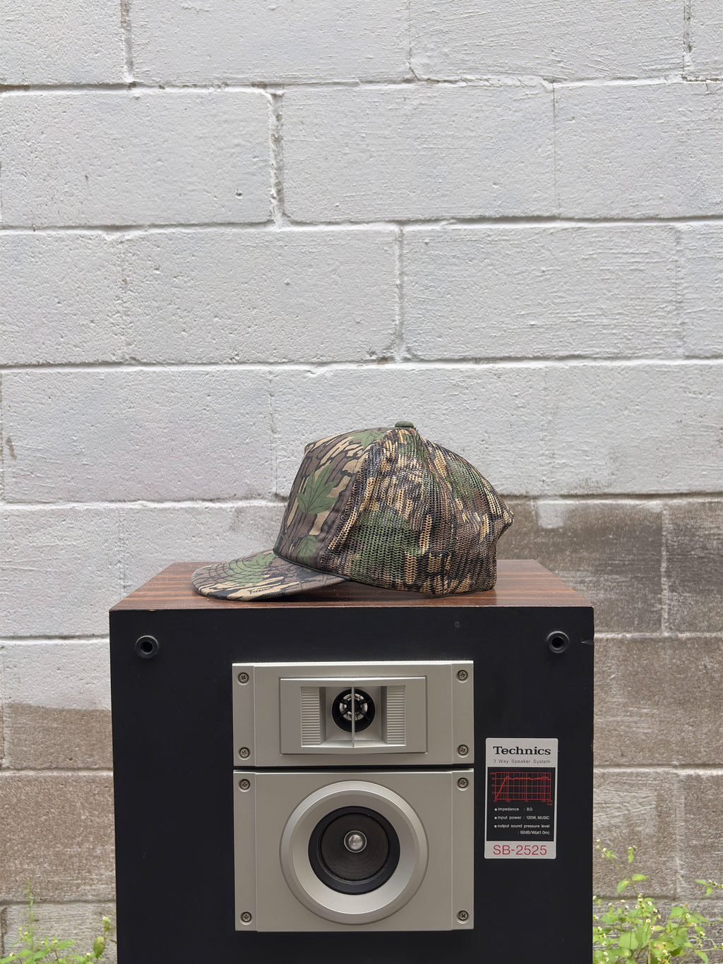 Vintage Trebark Hunting Camo Trucker Snapback Hat OSFA