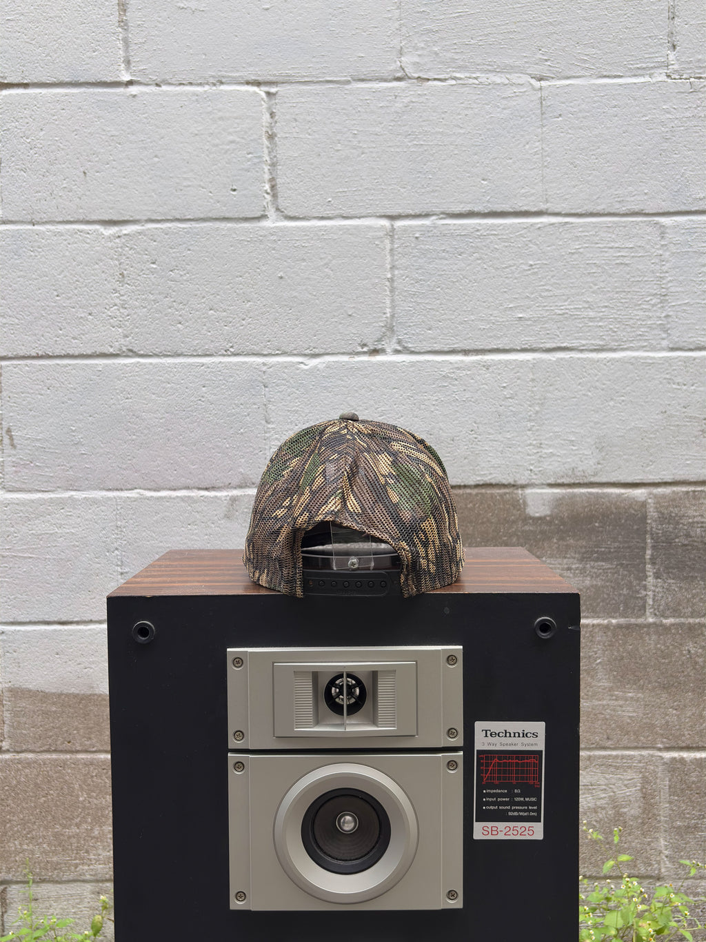 Vintage Trebark Hunting Camo Trucker Snapback Hat OSFA