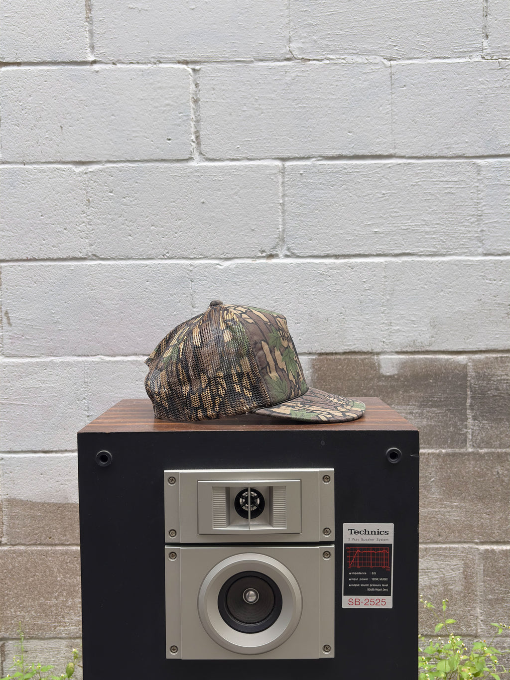 Vintage Trebark Hunting Camo Trucker Snapback Hat OSFA