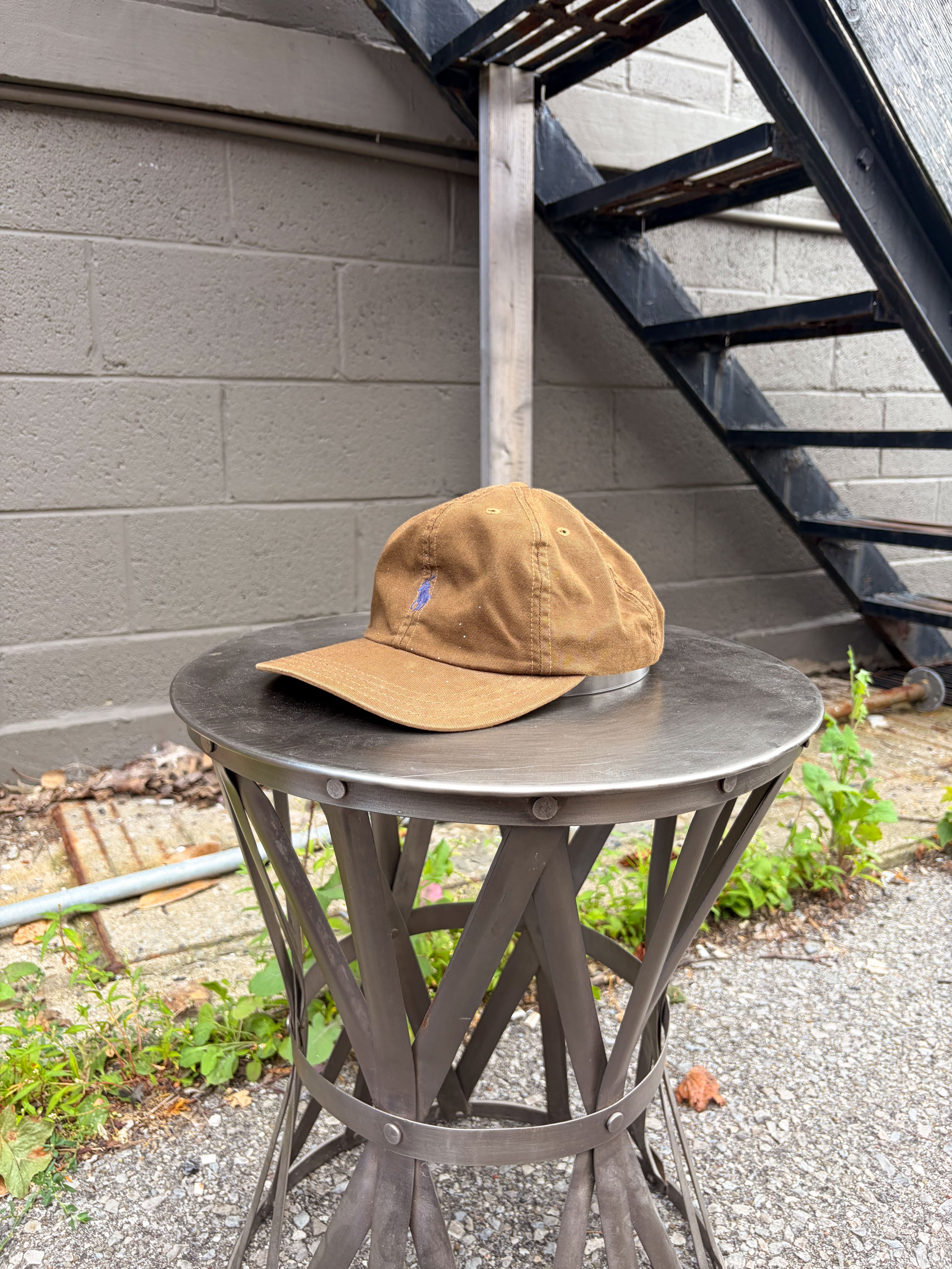 Vintage Polo Ralph Lauren Embroidered Pony Strapback Hat OSFA
