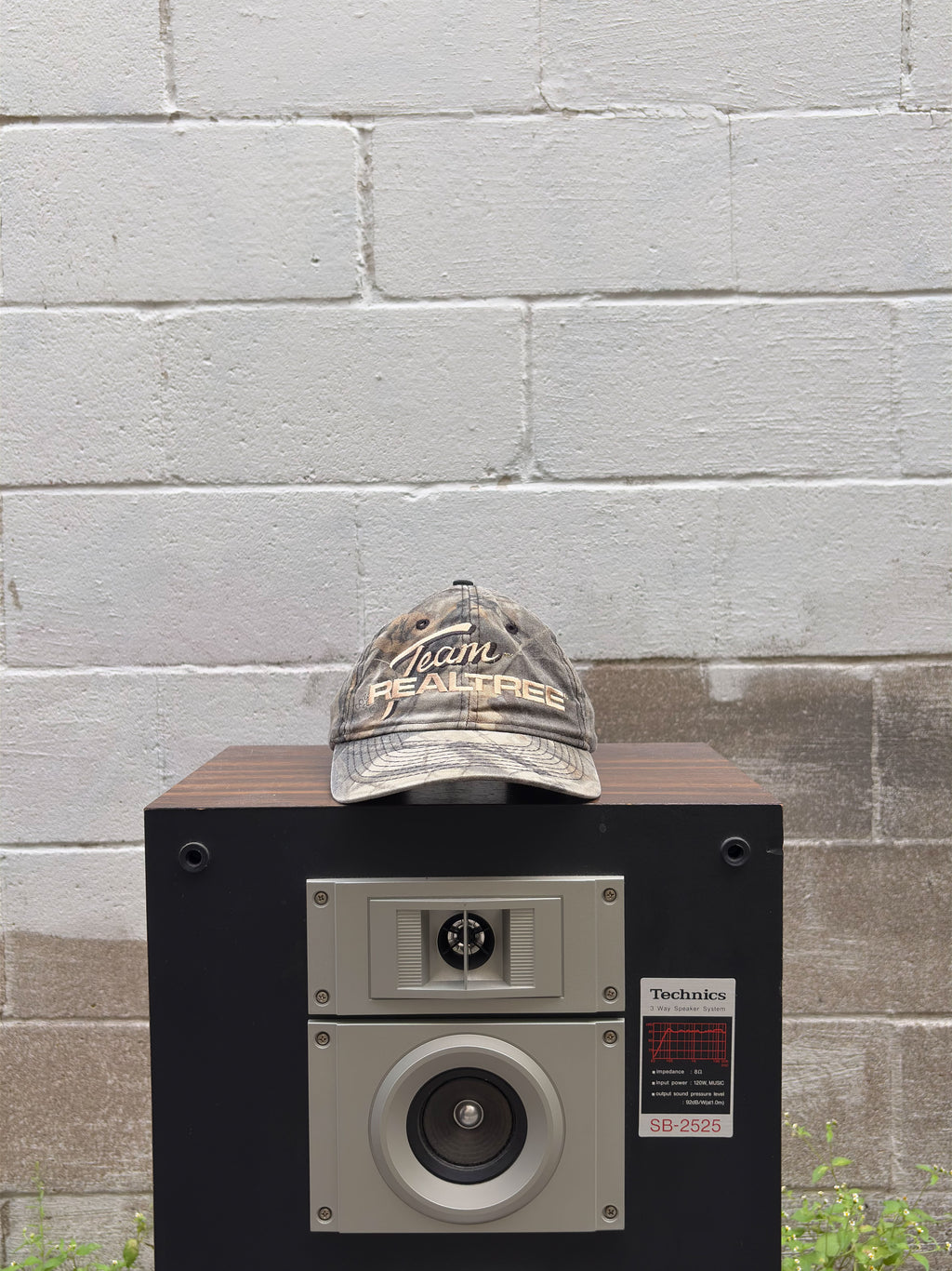 Vintage Team Realtree Embroidered Spellout Camo Snapback Hat OSFA