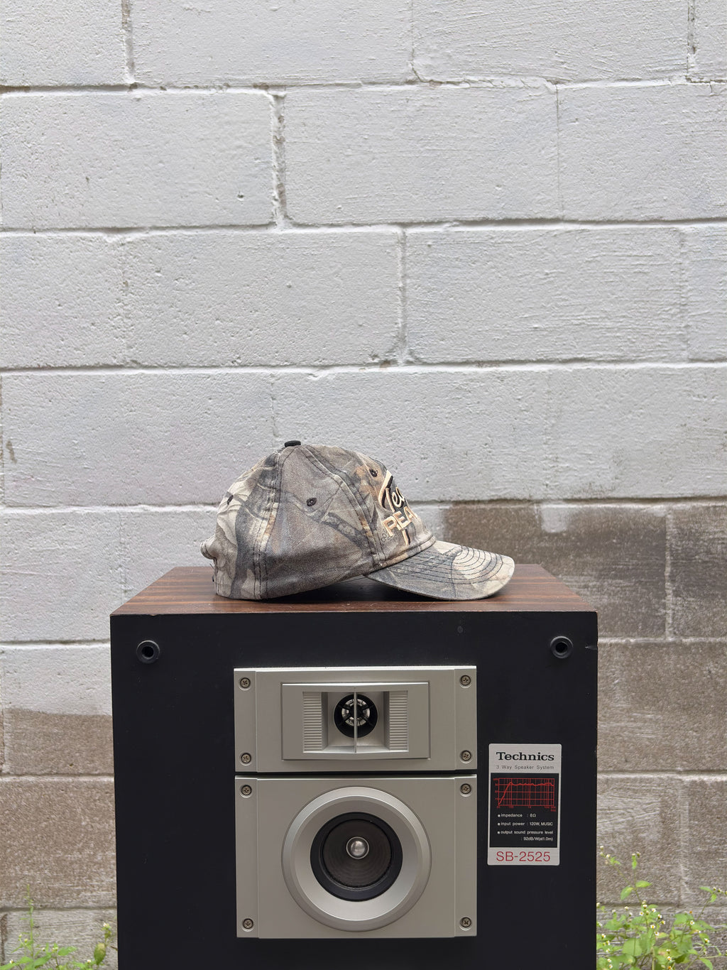Vintage Team Realtree Embroidered Spellout Camo Snapback Hat OSFA