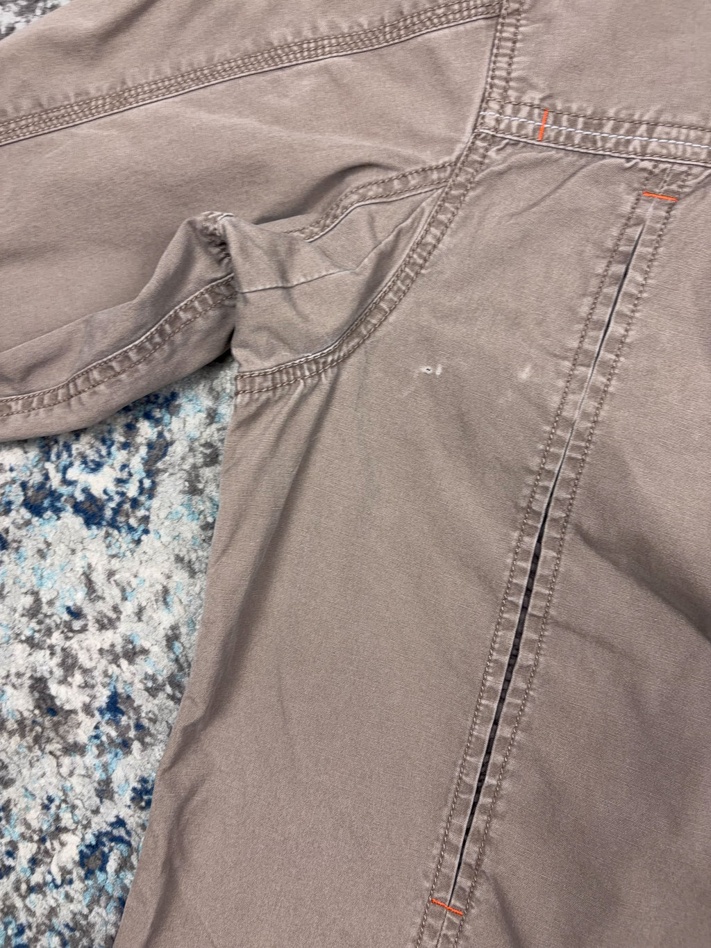 Vintage Harley Davidson Embroidered Spellout Button Up Shirt Size Large