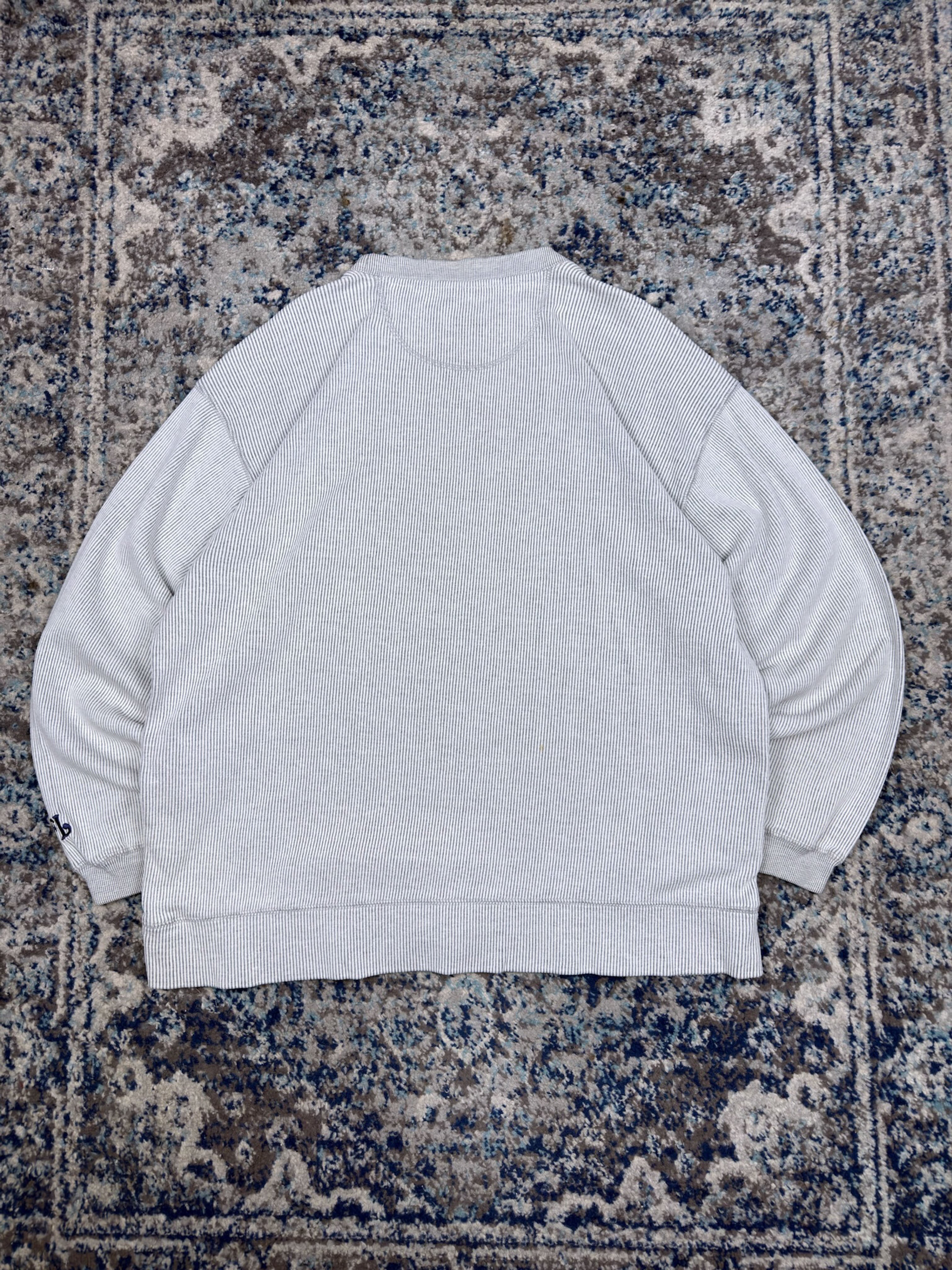 Vintage 90s New England Patriots NFL Embroidered Spellout Sweatshirt Size 2XL