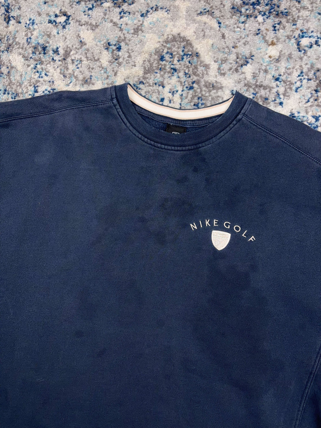 Vintage Nike Golf Embroidered Logo Spellout Crewneck Sweatshirt Size 2XL