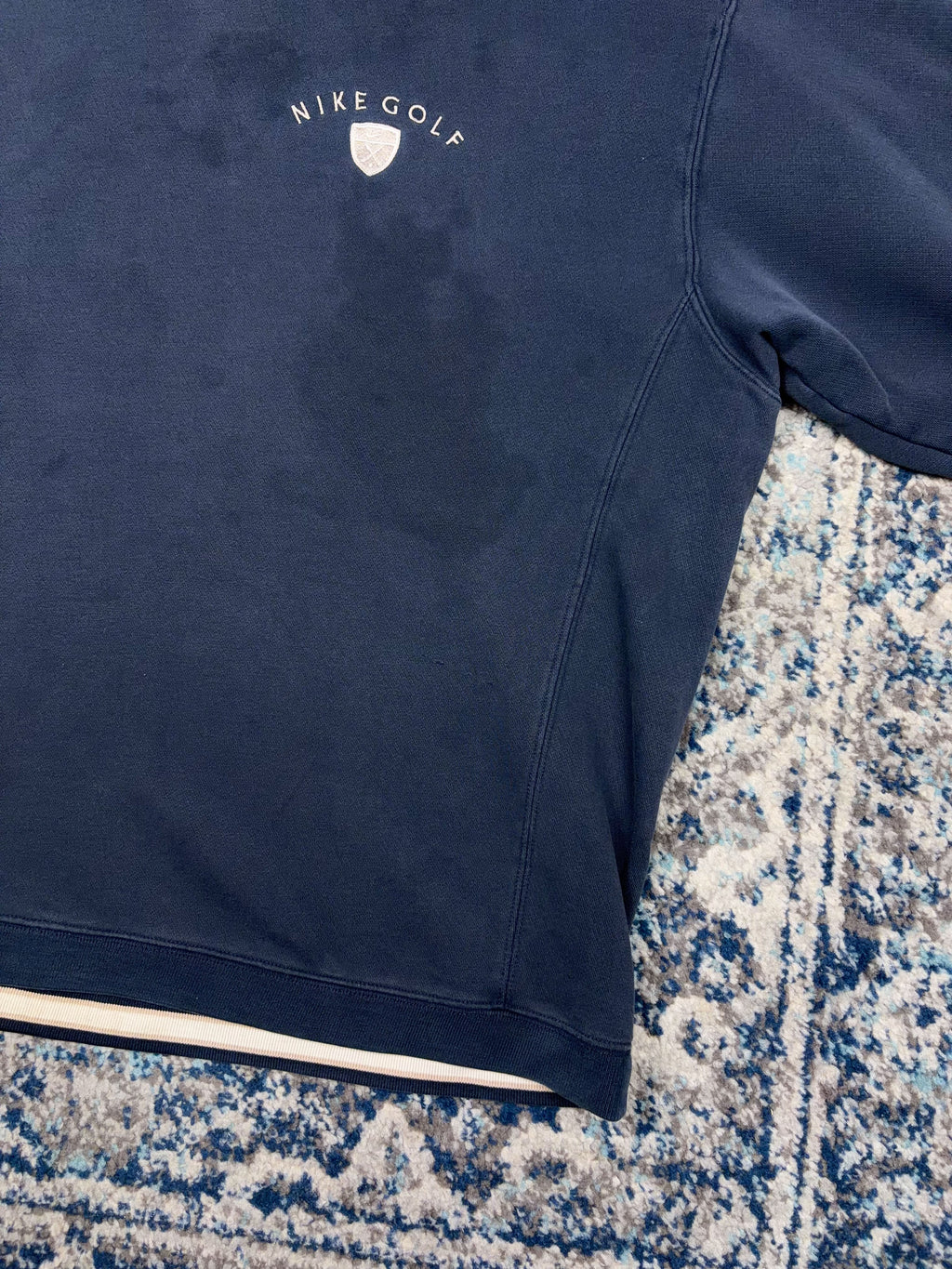 Vintage Nike Golf Embroidered Logo Spellout Crewneck Sweatshirt Size 2XL