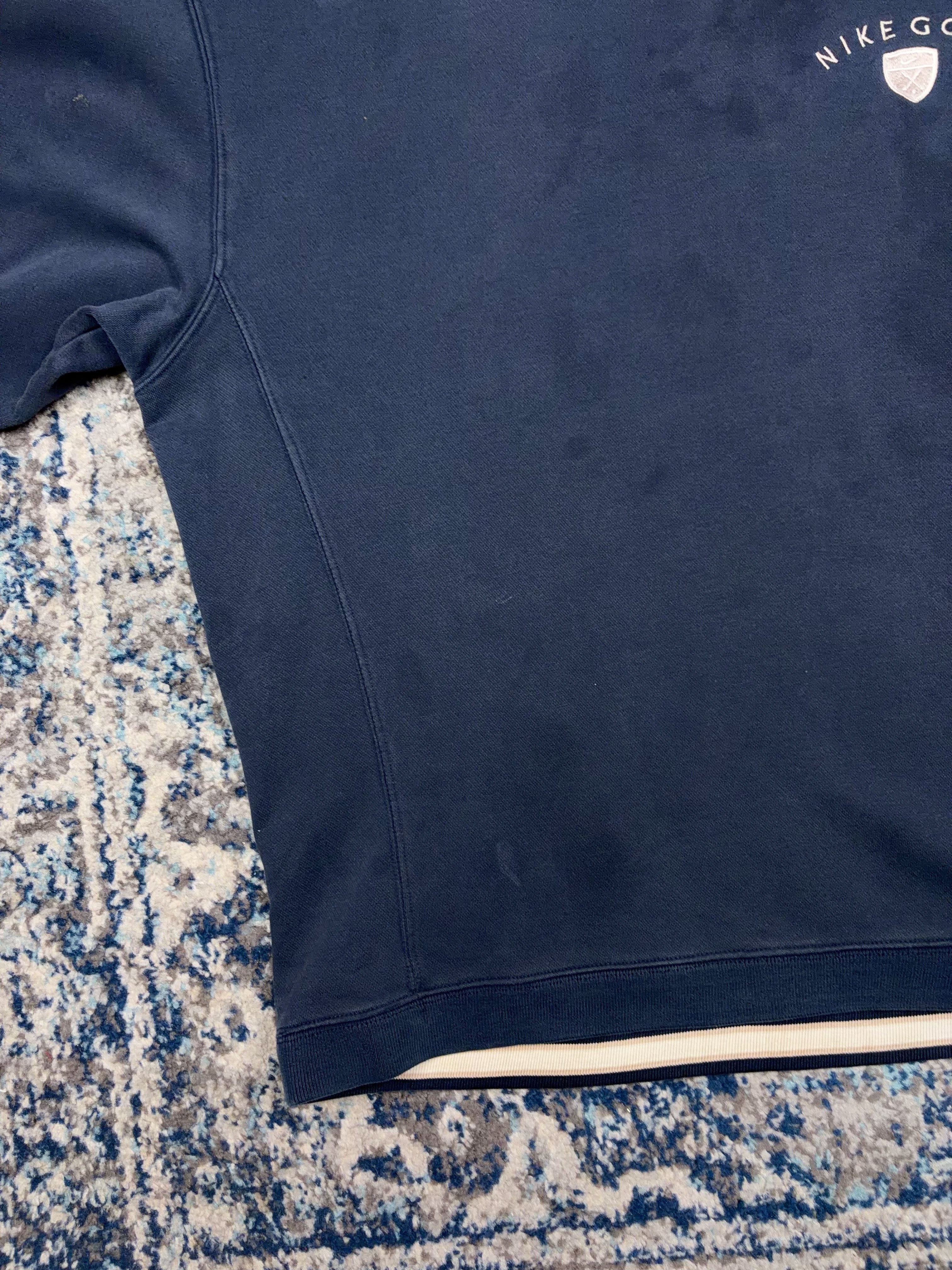 Vintage Nike Golf Embroidered Logo Spellout Crewneck Sweatshirt Size 2XL