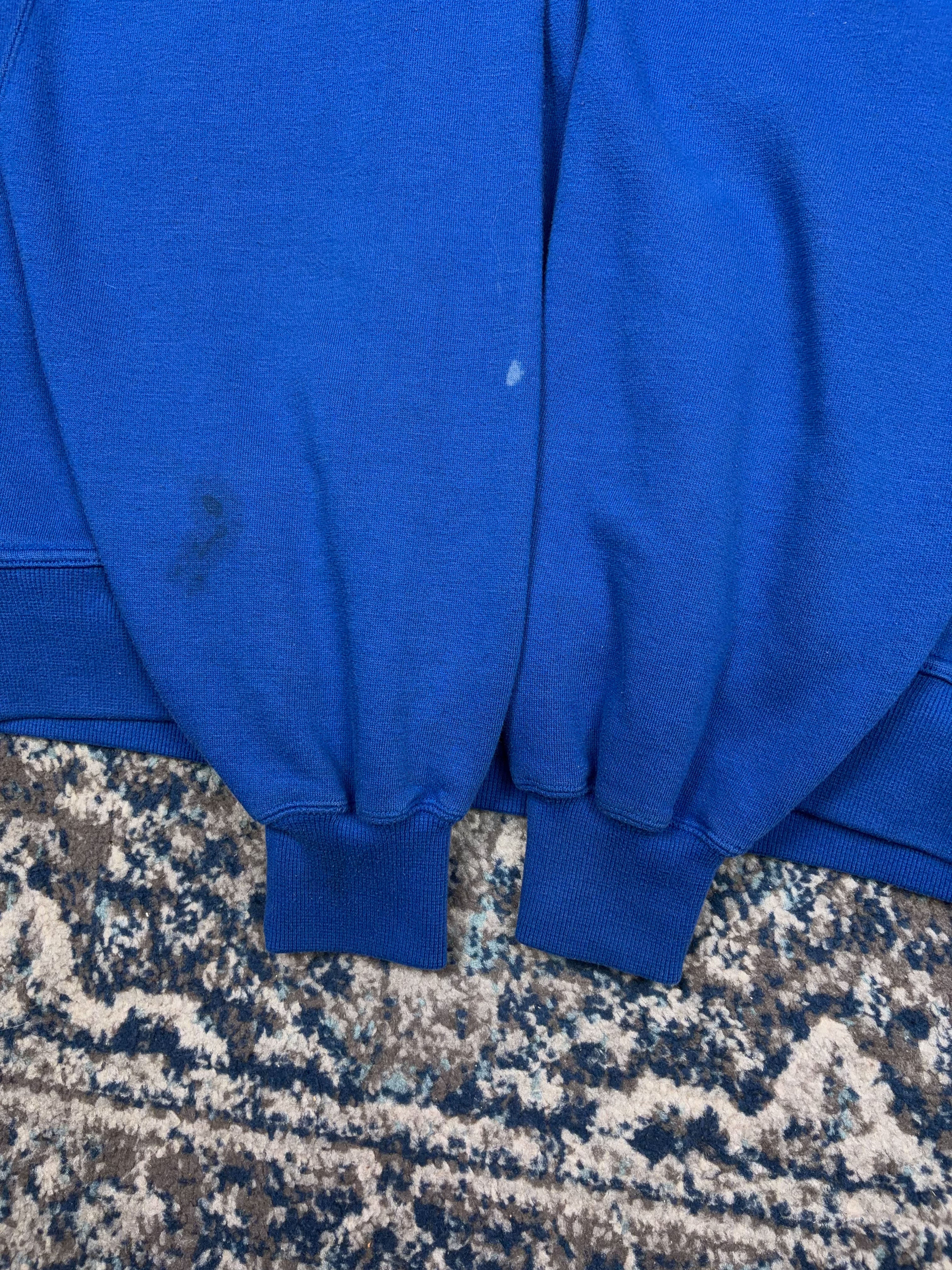 Vintage Kentucky Wildcats NCAA Embroidered Logo Sweatshirt Size 2XL