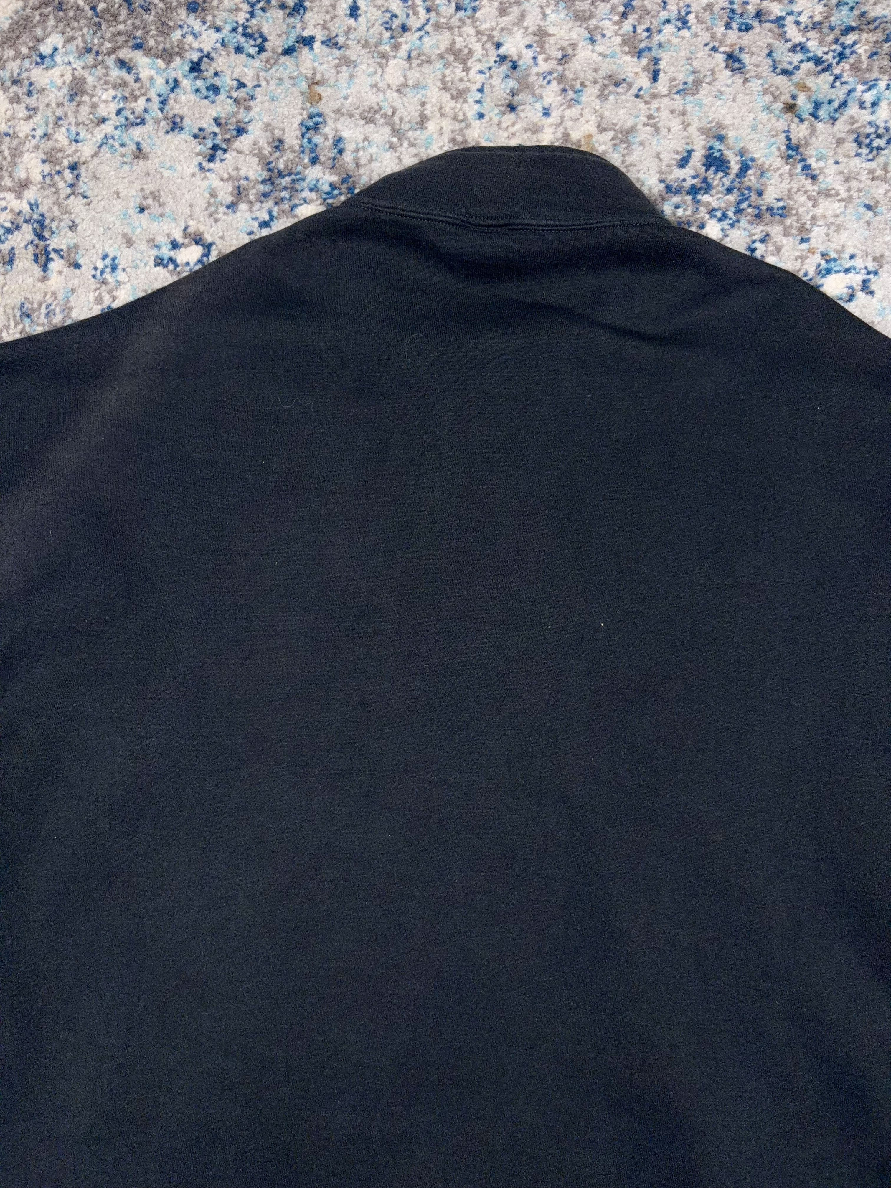 Vintage 90s Russell Athletic 1/4 Zip Mockneck Sweatshirt Size XL