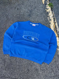 Vintage 90s Kentucky Wildcats NCAA Embroidered Logo Sweatshirt Size XL