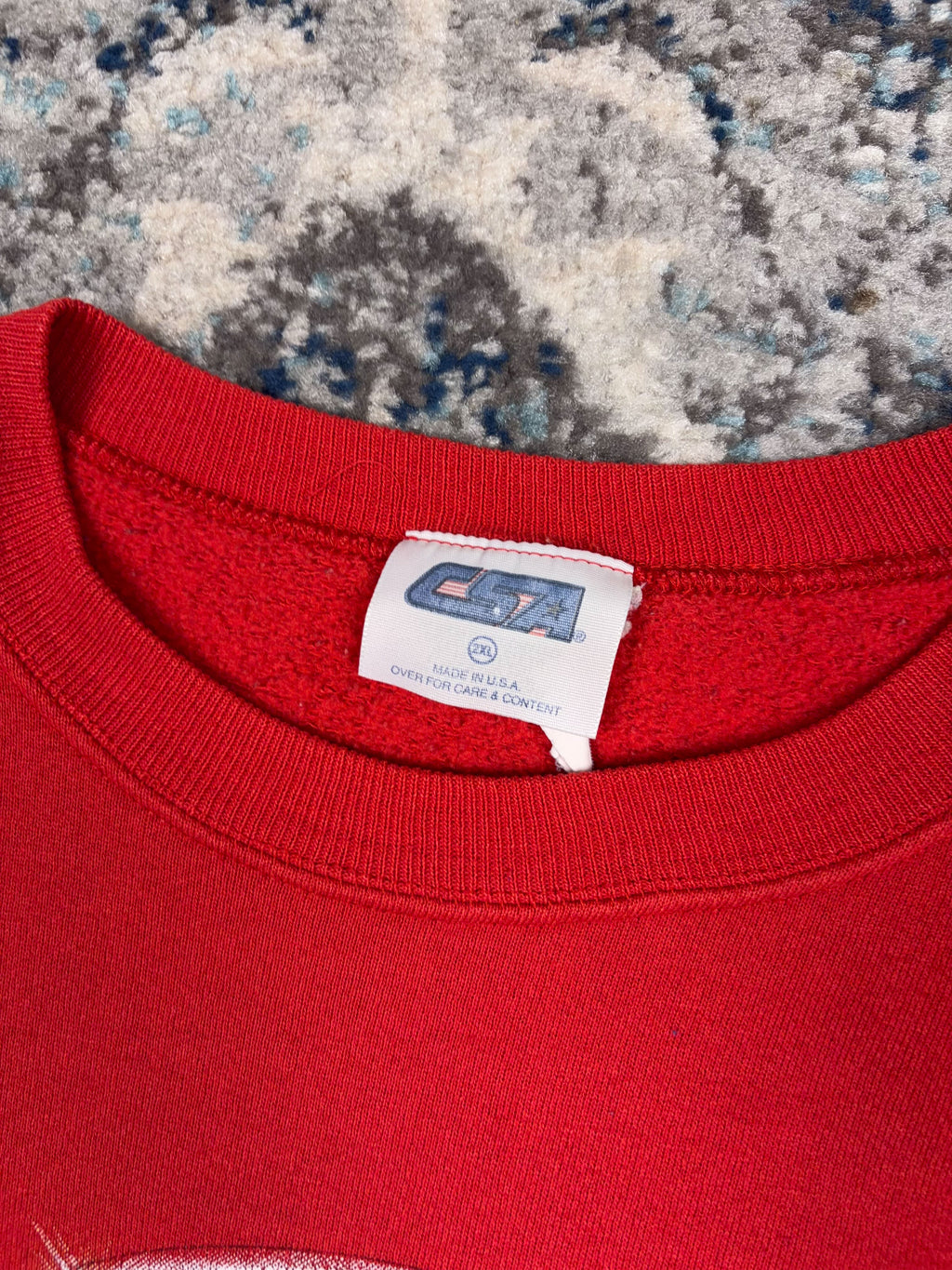 Vintage 90s Ohio State Buckeyes NCAA Big Helmet Graphic Sweatshirt Size 2XL