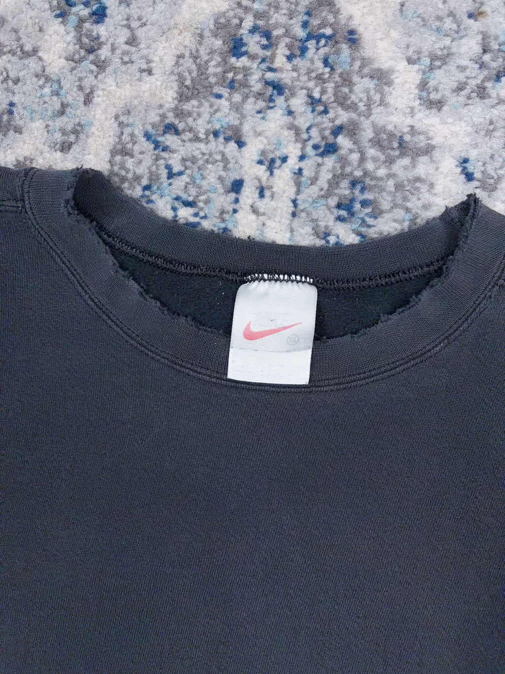 Vintage Nike Embroidered Mini Swoosh Crewneck Sweatshirt Size 2XL