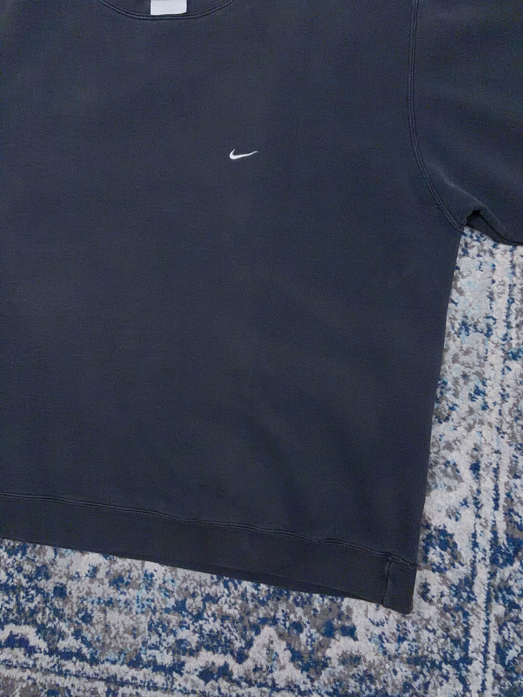 Vintage Nike Embroidered Mini Swoosh Crewneck Sweatshirt Size 2XL
