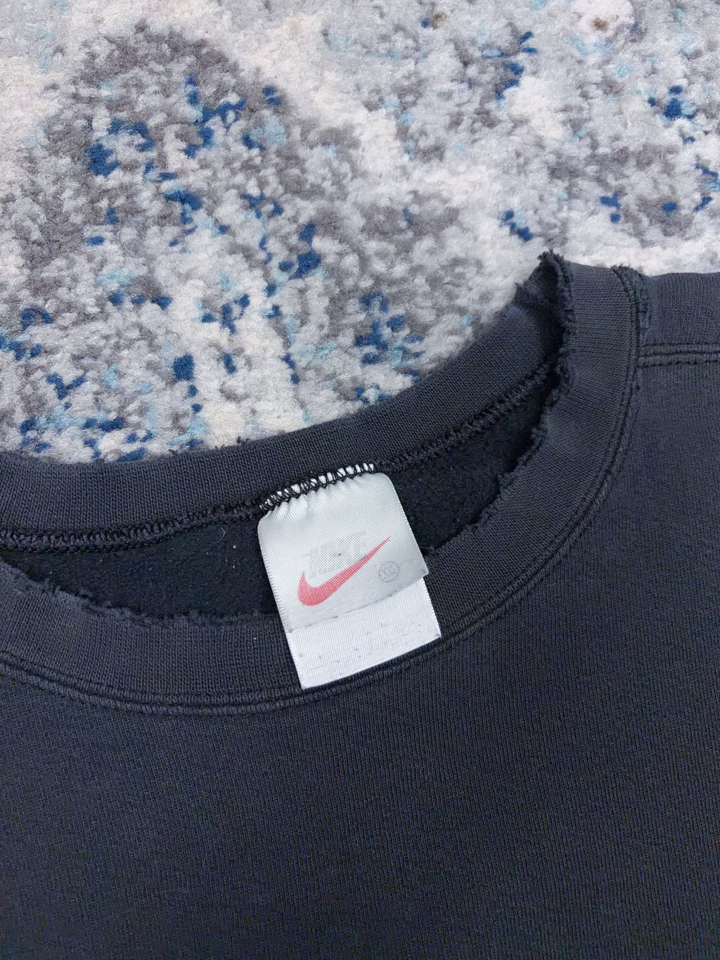 Vintage Nike Embroidered Mini Swoosh Crewneck Sweatshirt Size 2XL