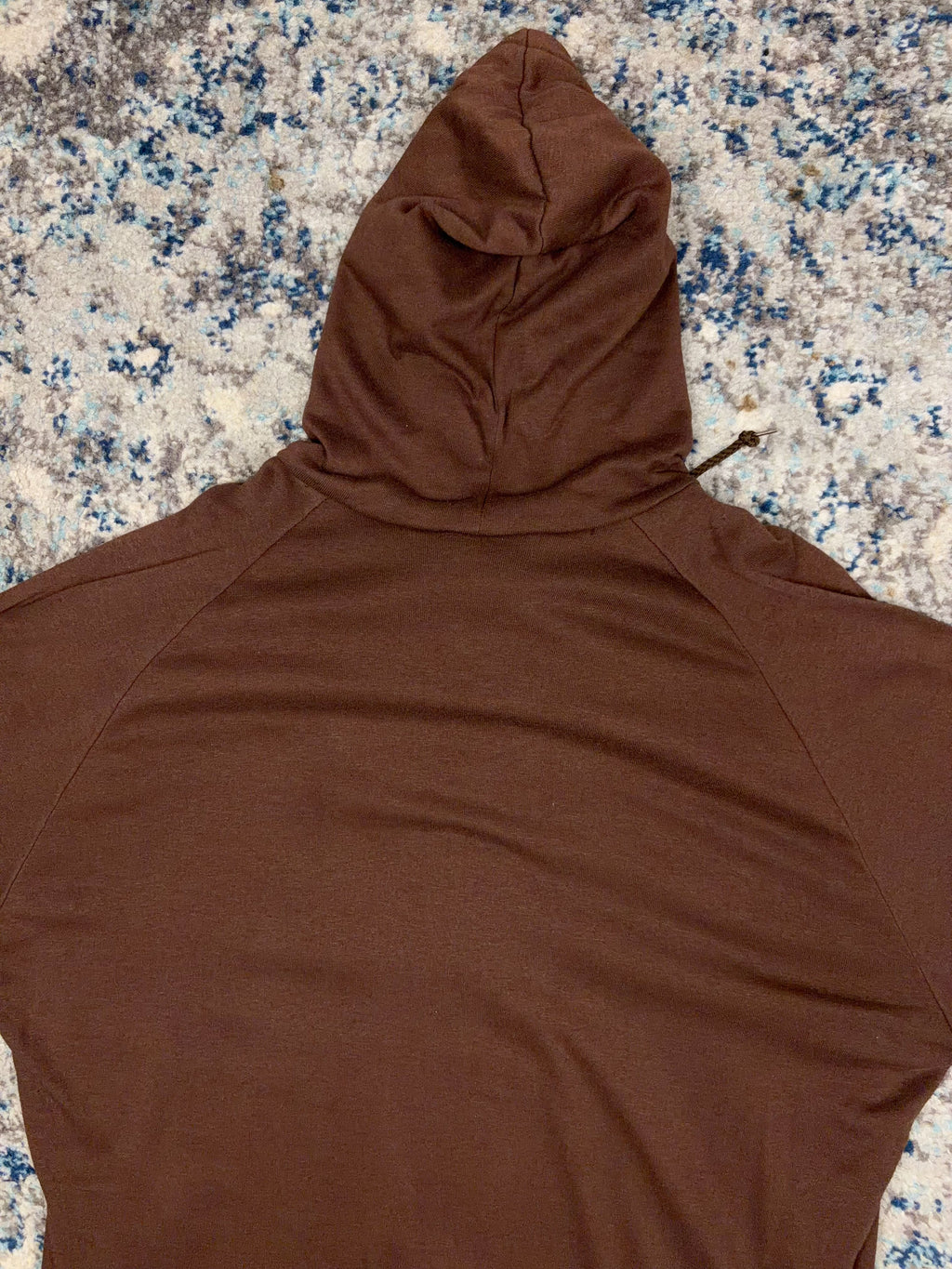 Vintage 80s/90s Carhartt Velour Lined Lightweight Hooded Sweatshirt Size Large