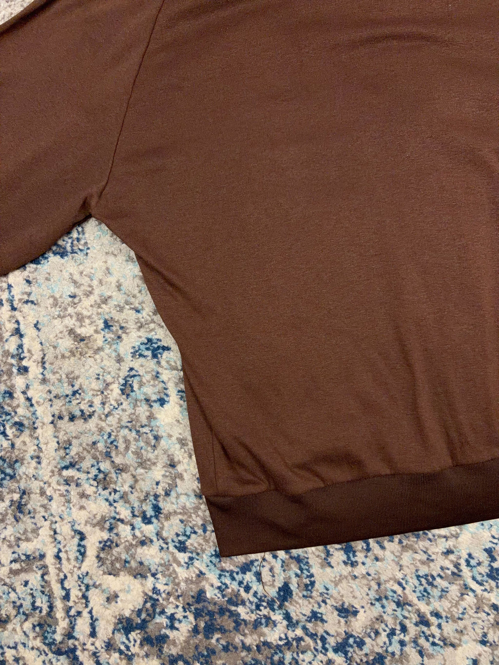 Vintage 80s/90s Carhartt Velour Lined Lightweight Hooded Sweatshirt Size Large