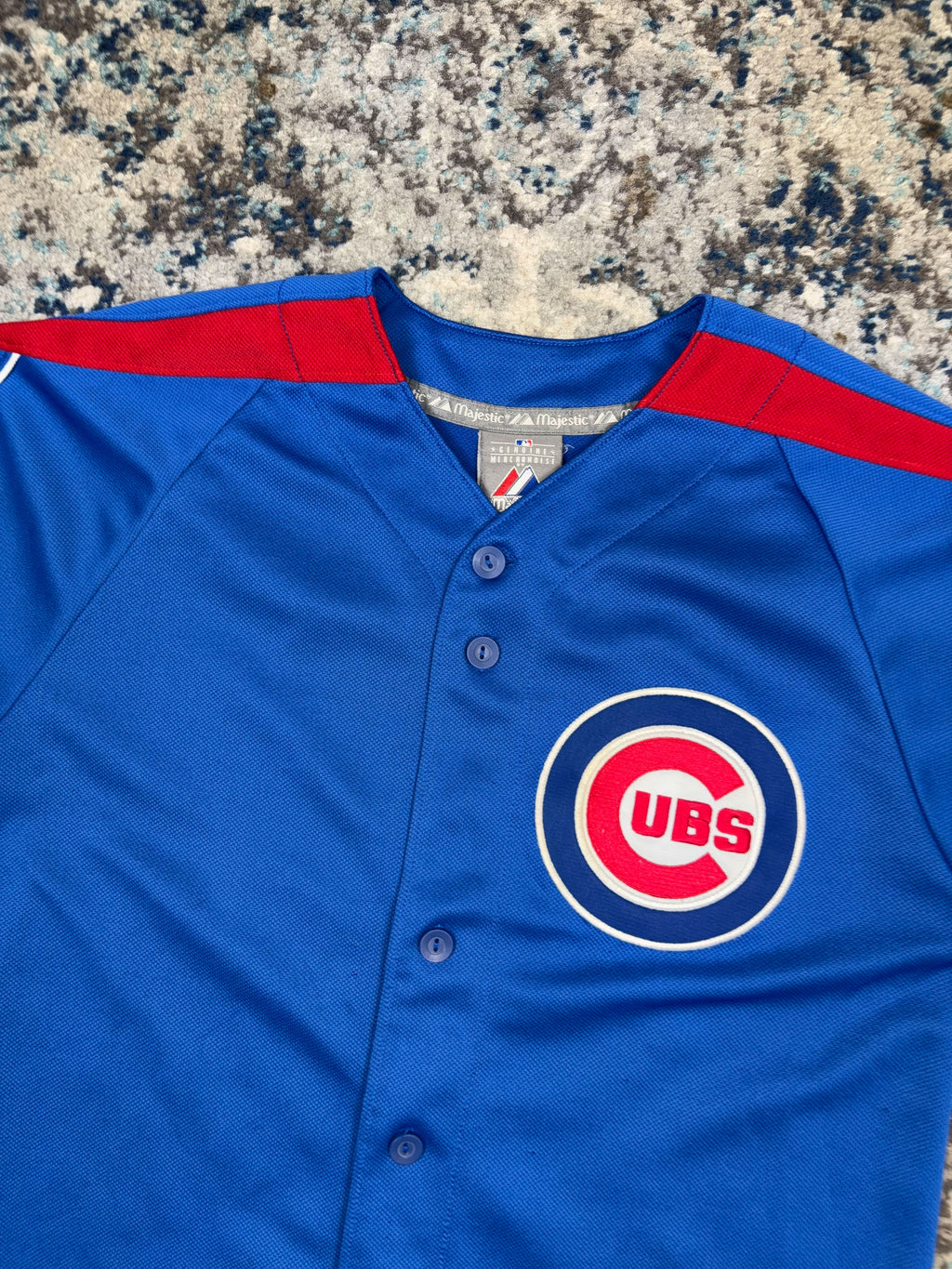 Vintage Alfonso Soriano #12 Chicago Cubs MLB Baseball Jersey Size YOUTH L