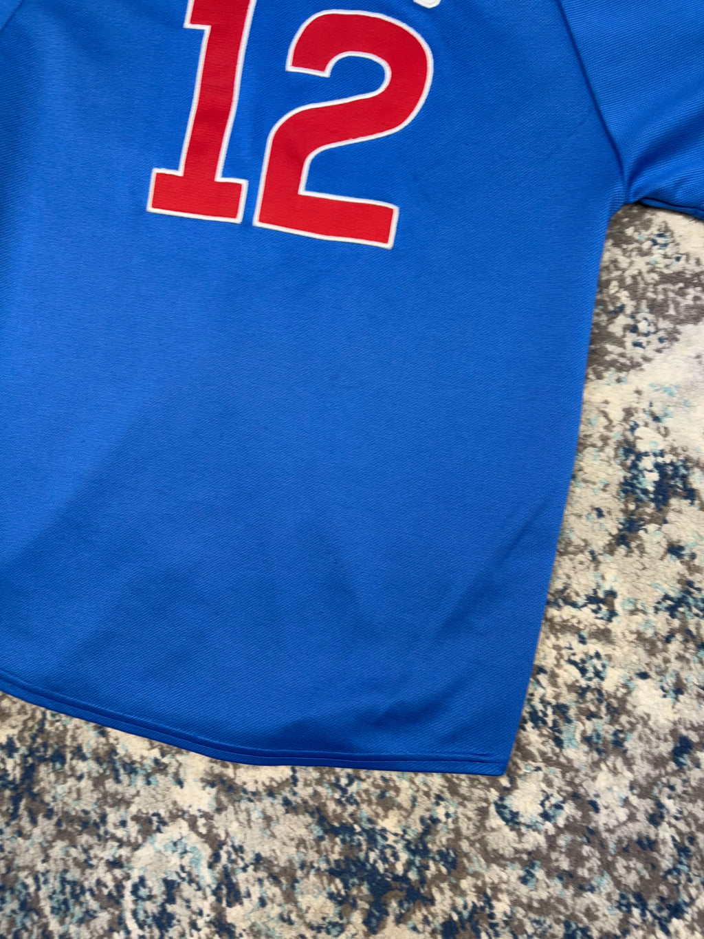 Vintage Alfonso Soriano #12 Chicago Cubs MLB Baseball Jersey Size YOUTH L