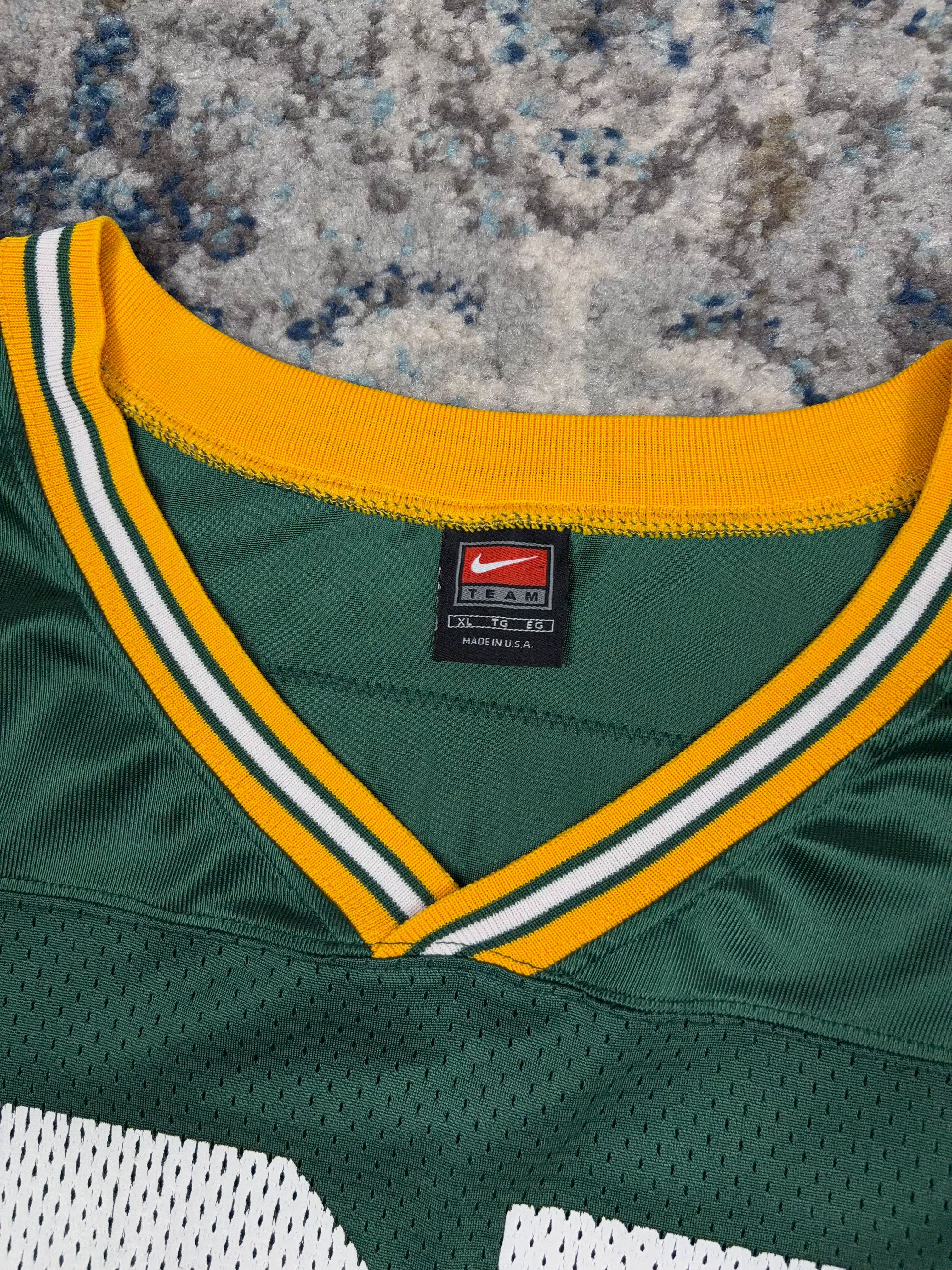 Vintage Dorsey Levens #25 Green Bay Packers NFL Football Jersey Size XL